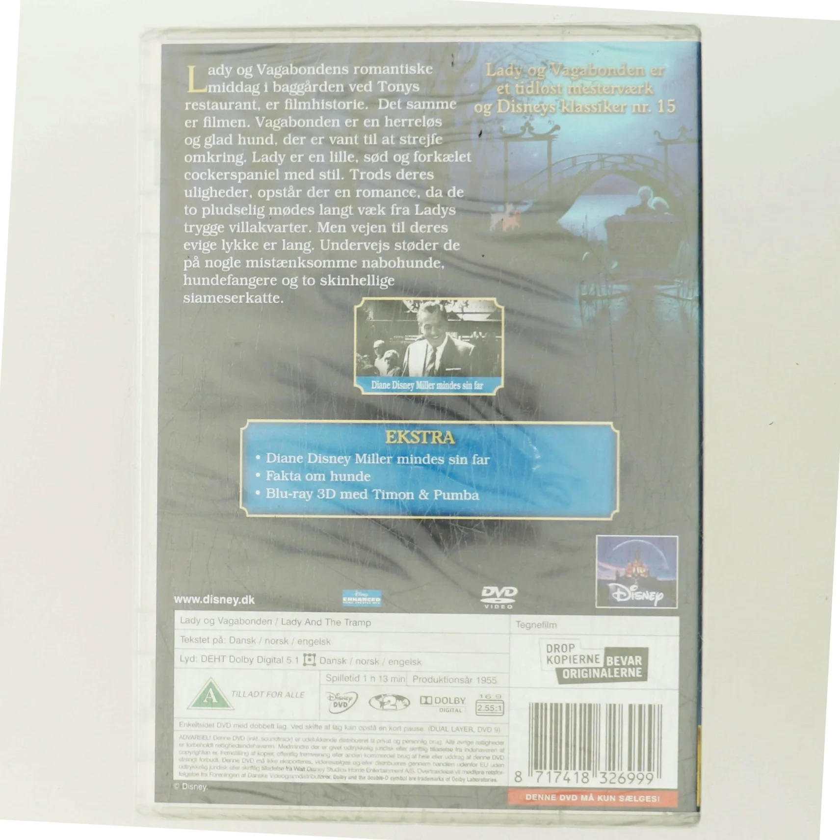 Lady Og Vagabonden (DVD)