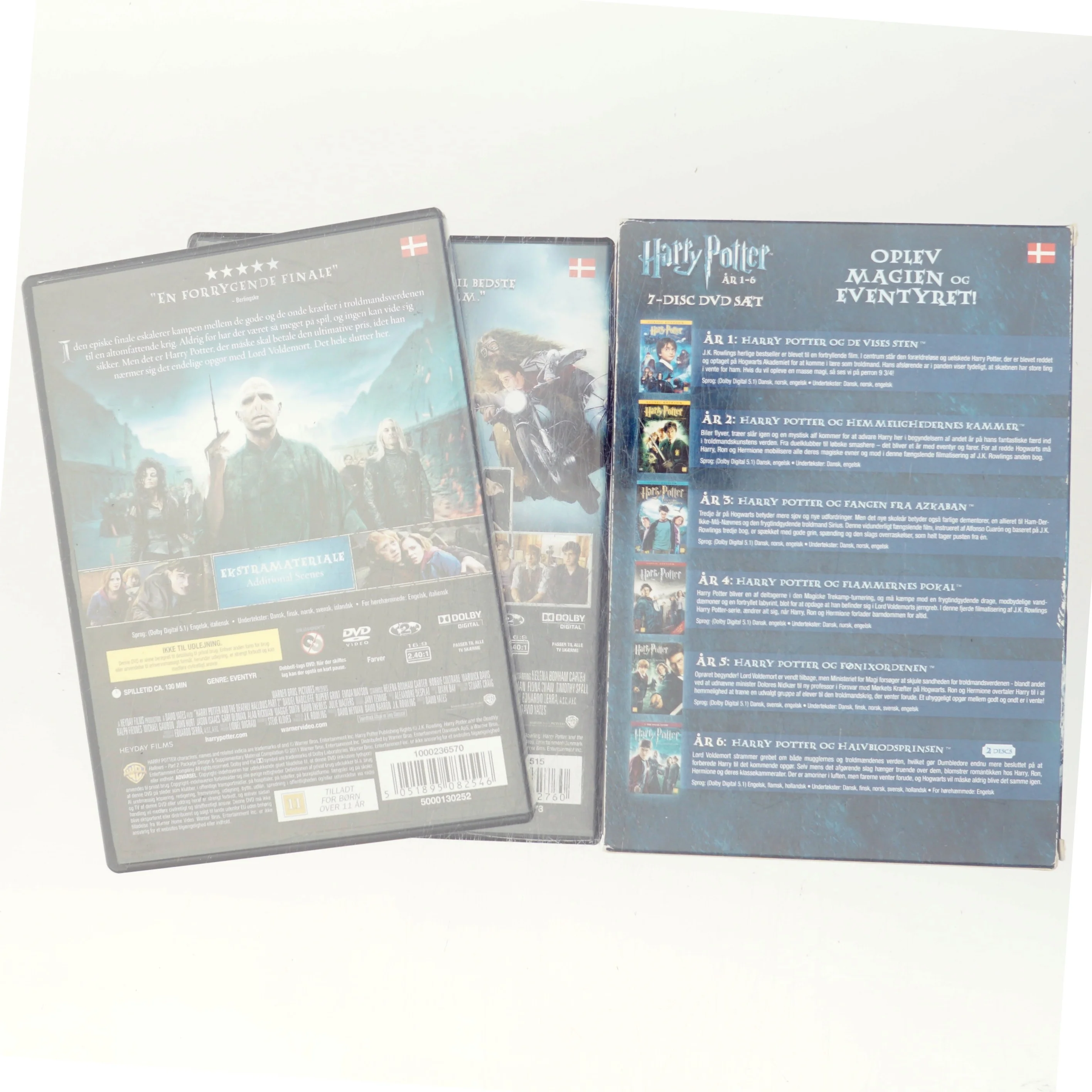 Harry Potter 1-6 Box med Daniel Radcliffe (DVD)