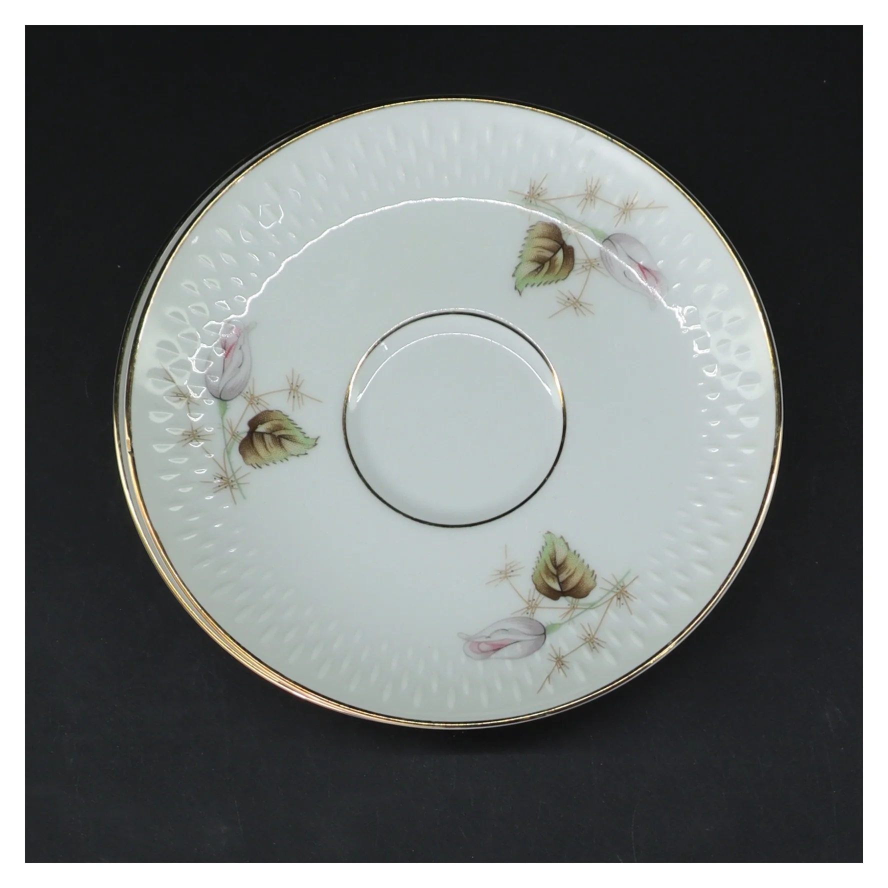 Fem porcelænsunderkopper fra Edelstein (str. 5 stk Ø 13,5 cm)