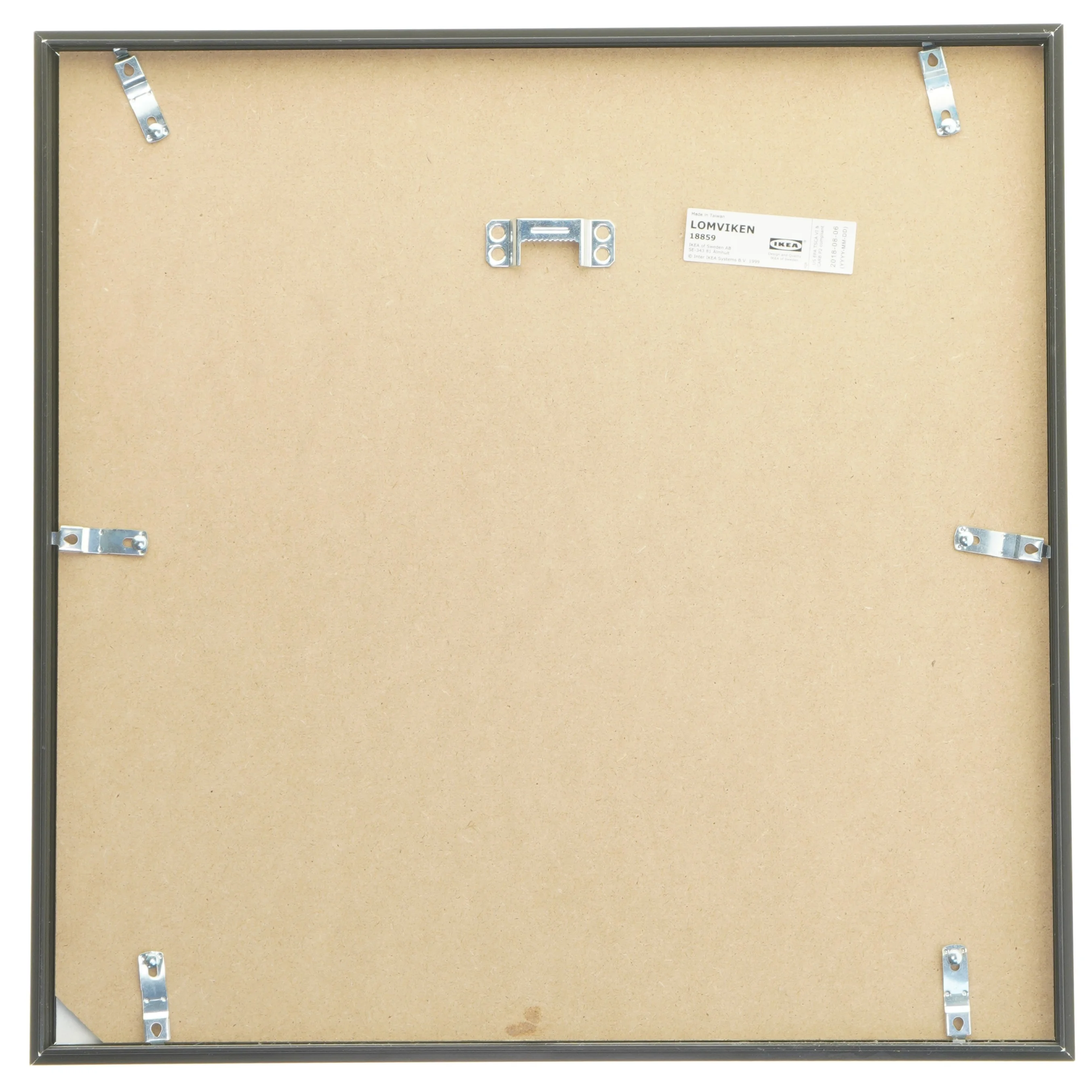 Indrammet plakat fra IKEA (str. 33,5x33,5 cm)