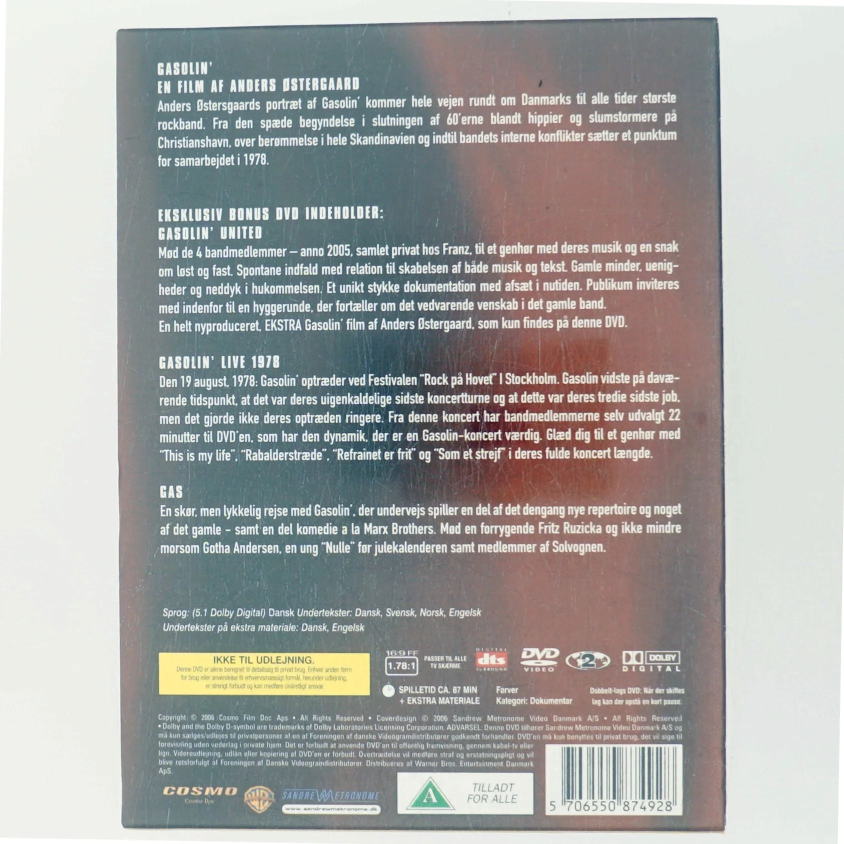 Gasolin                                        <span class="label label-blank pull-right" style="margin-right: 3px;">Deluxe edition</span> (DVD)