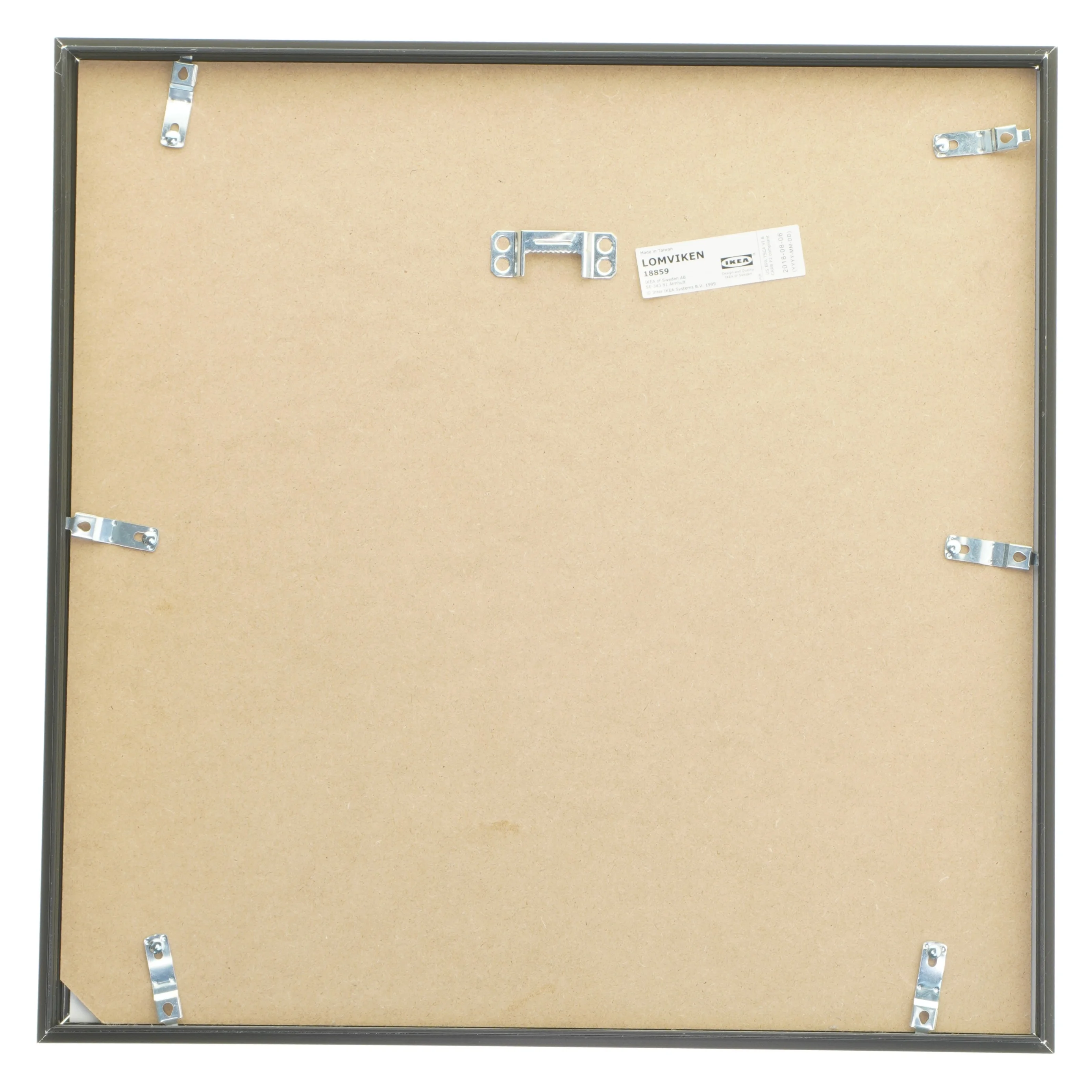 Billede af Kim Larsen i ramme fra IKEA (str. 33,5x33,5 cm)