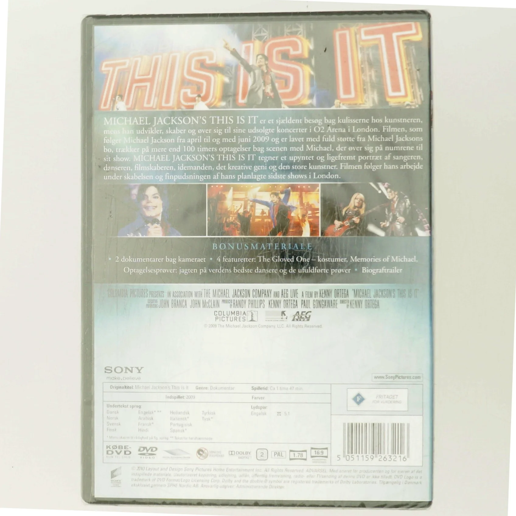 This is it, Michael Jackson med Michael Jackson (DVD)