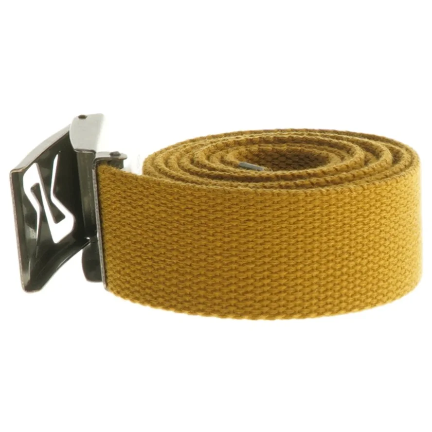 Brunt bælte med spænde (str. 124 cm)