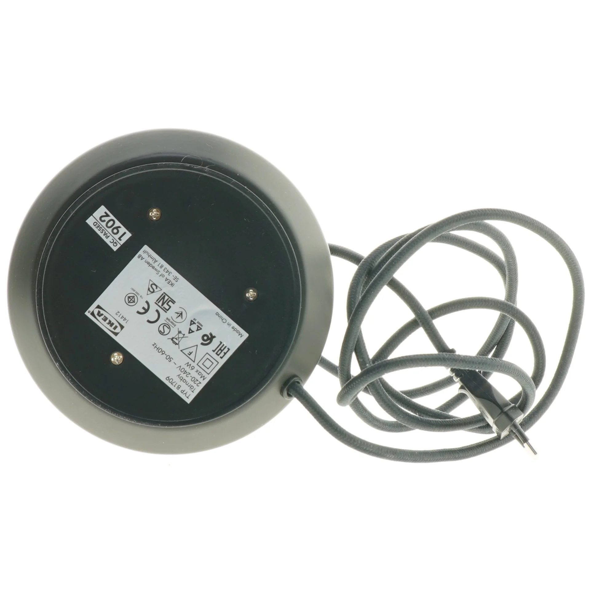 Moderne bordlampe fra IKEA (str. 25 cm)