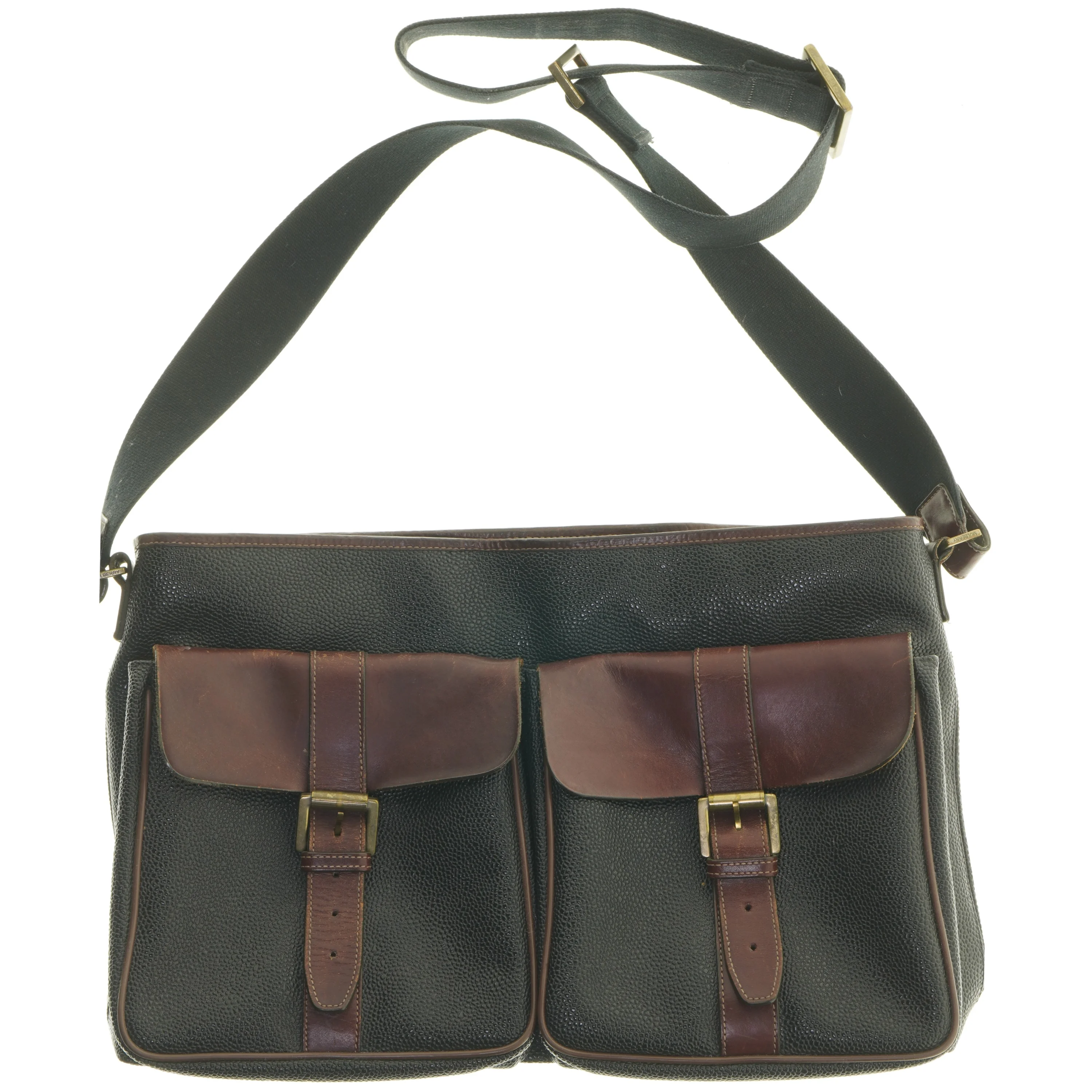 Skuldertaske i scotchgrain (str. 46x30 cm)