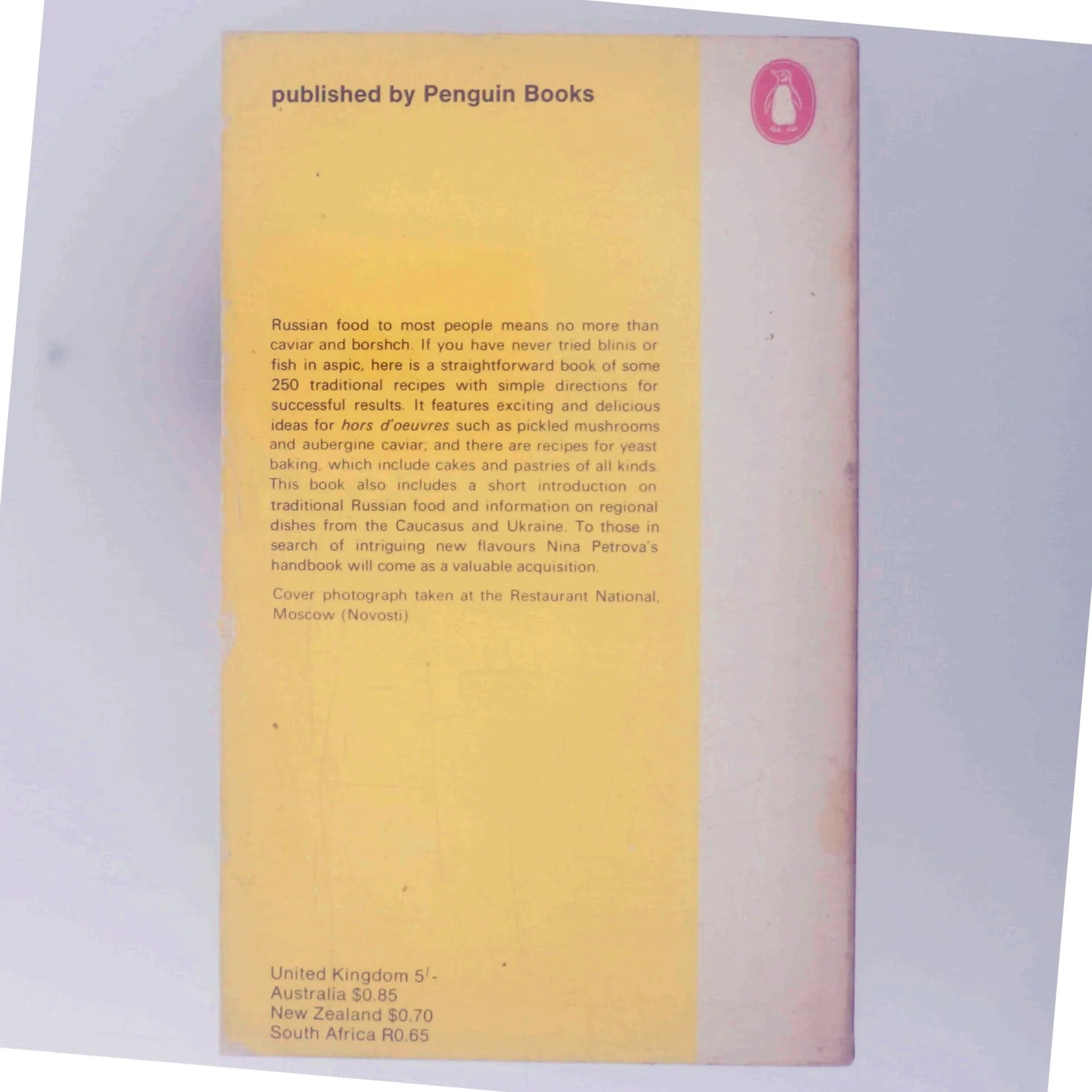 Russian Cookery af Nina Petrova (Bog)