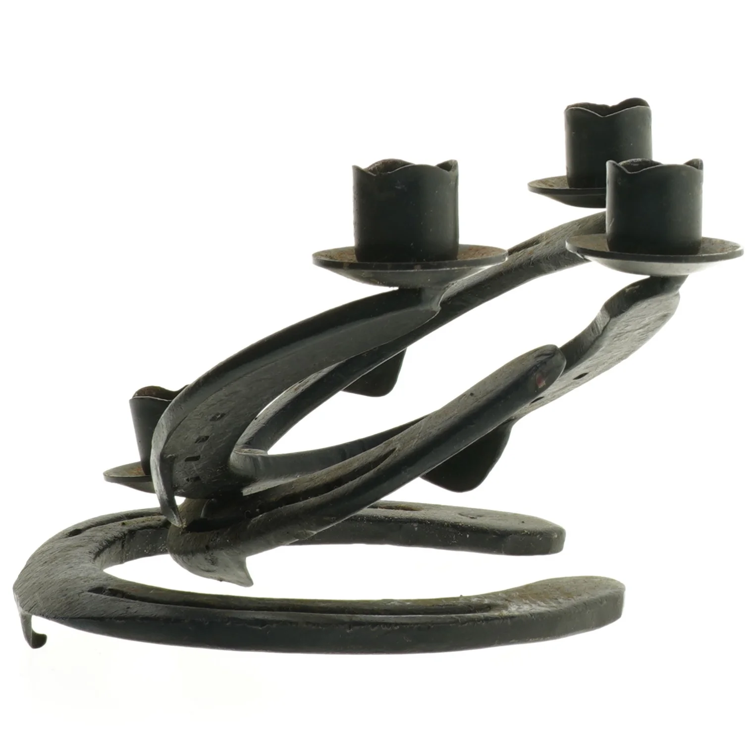 Vintage lysestage (str. 21 cm)