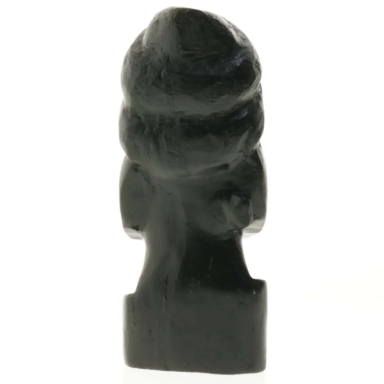 Skulptur af afrikansk mand (str. 22 cm)