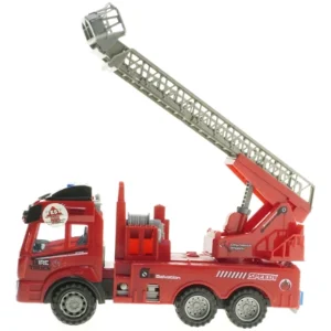 Brandlegetøjsbil med stige (str. 28 cm)