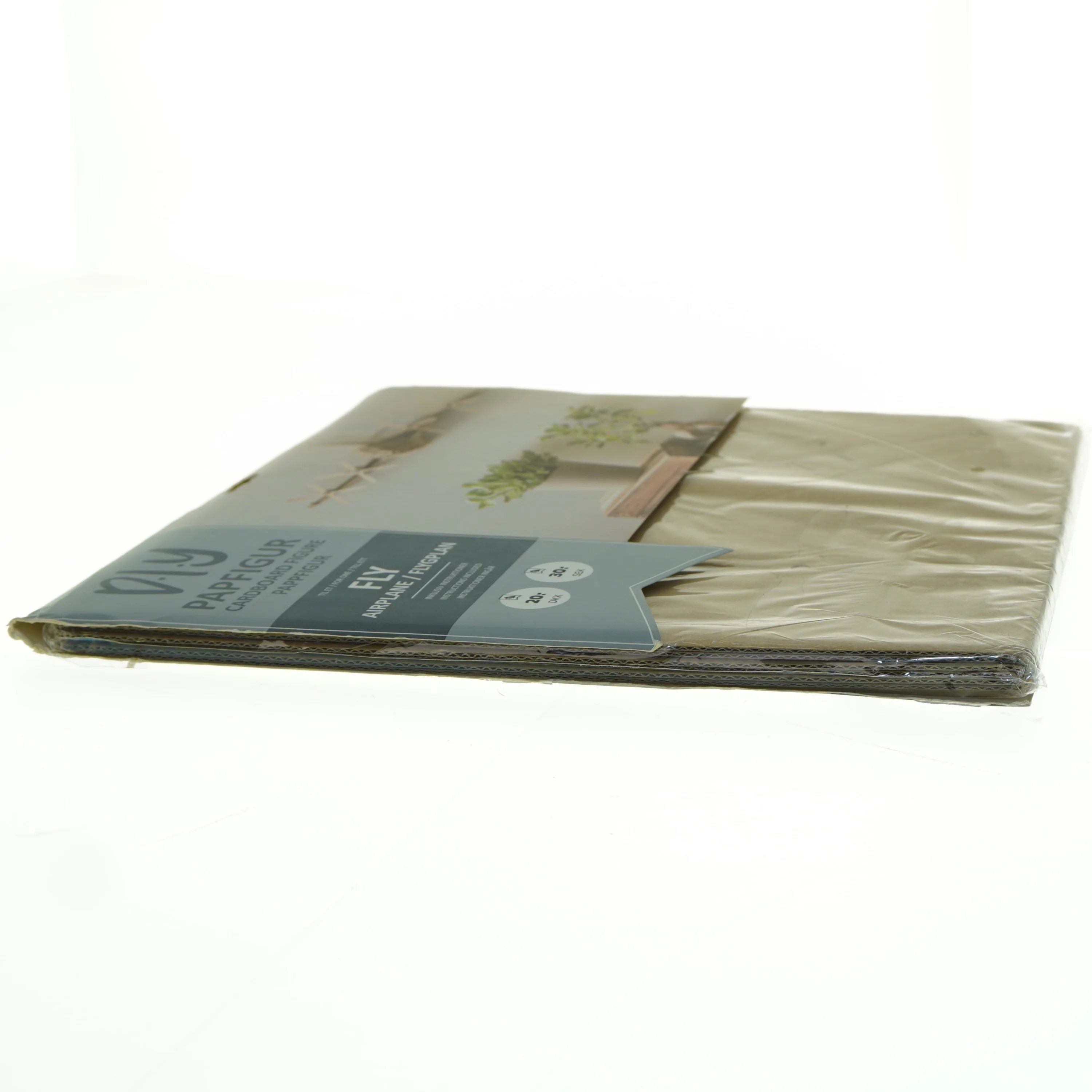 Papfigur flyvemaskine (str. 33 x 32 cm)