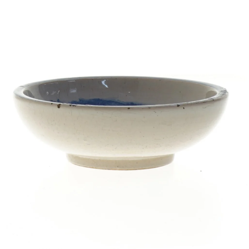 Keramisk skål med sejlskibsmotiv fra Søholm Bornholm (str. 13,5 cm)