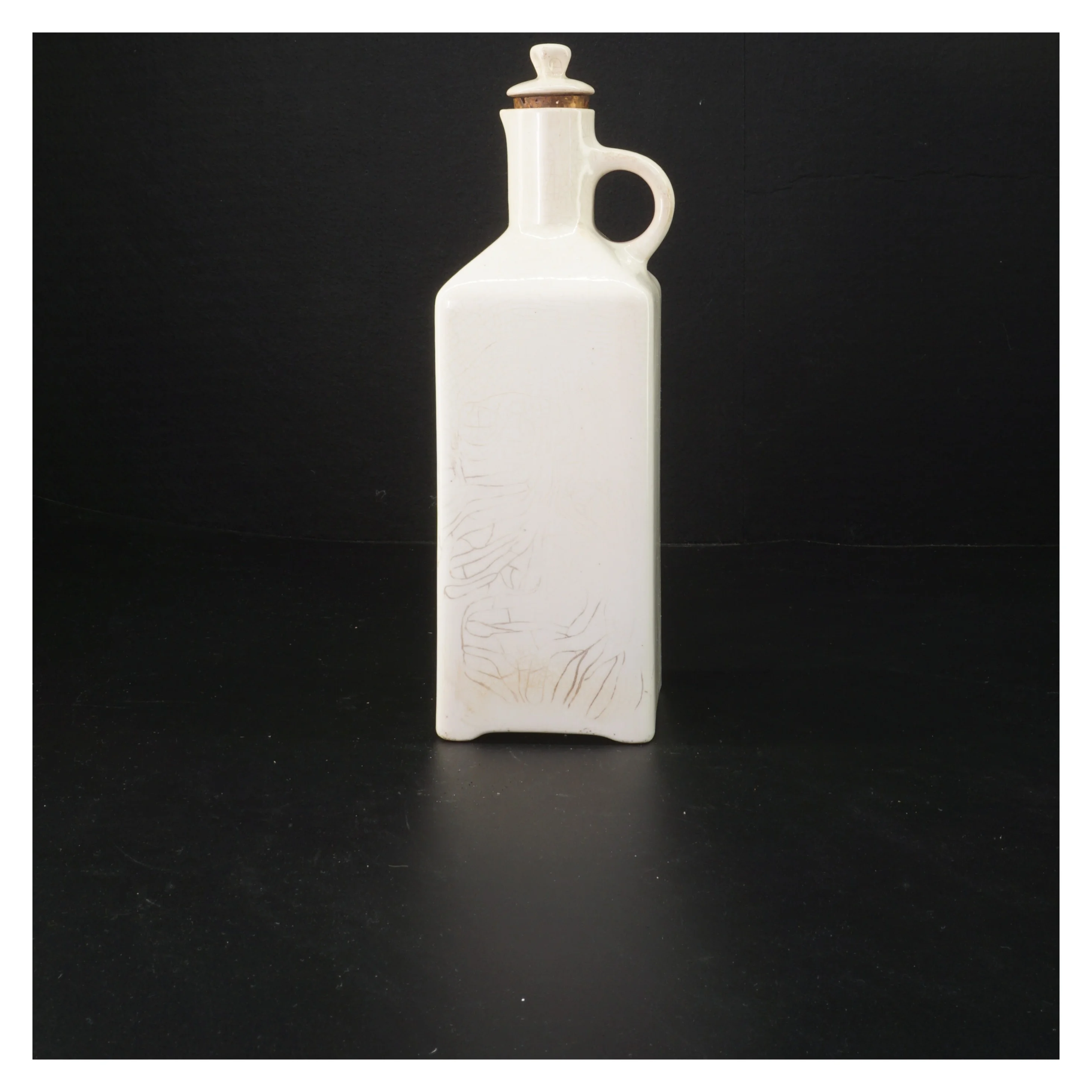 Vintage eddikekrukke (str. 25 cm)