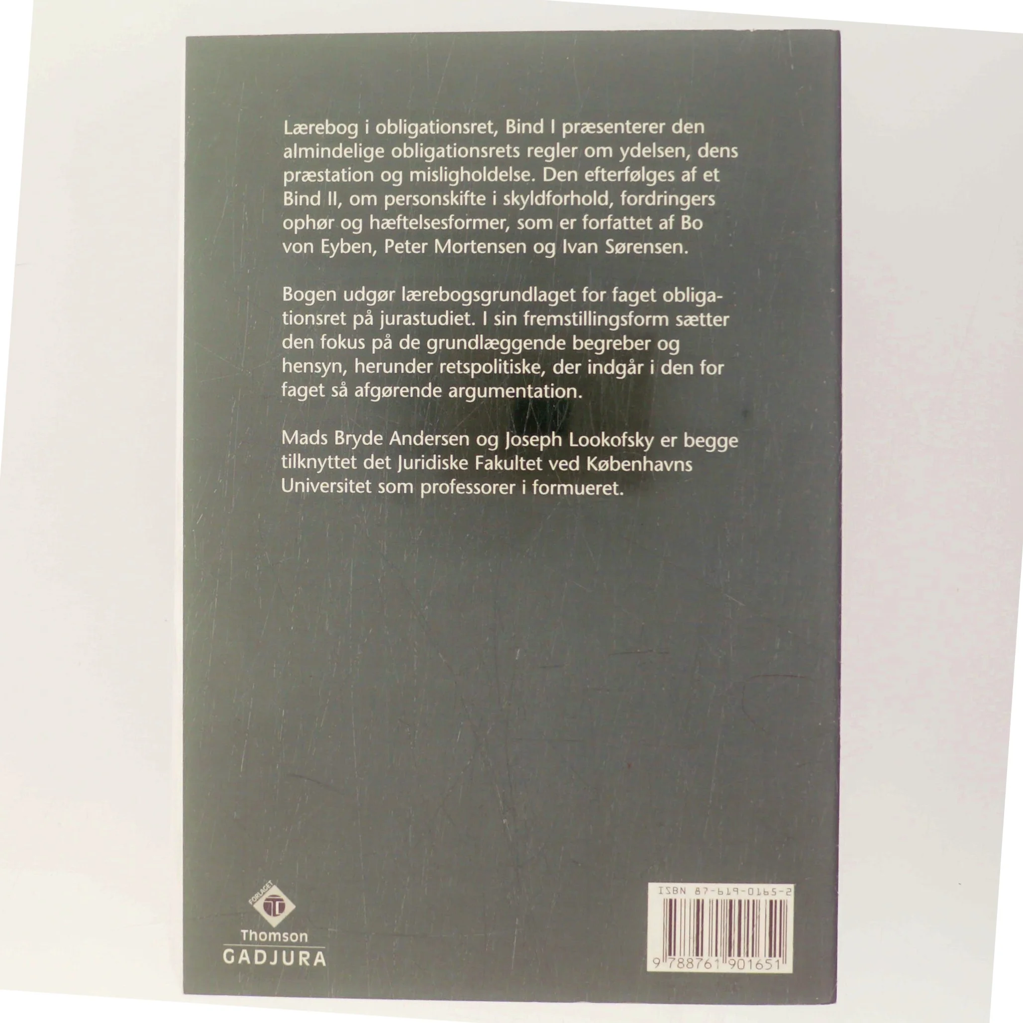 Lærebog i obligationsret. Bind 1, Ydelsen, beføjelser (Bog)