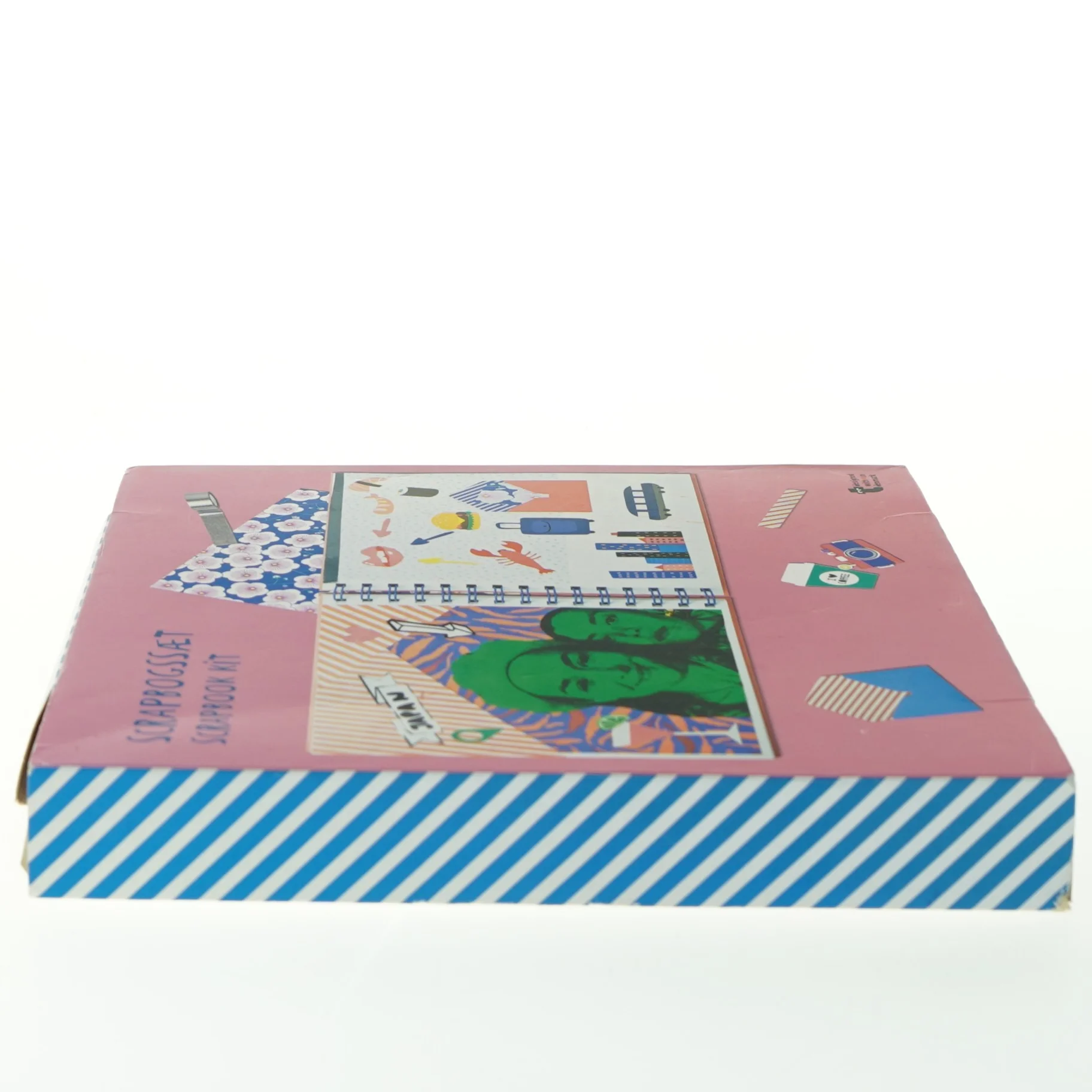 Scrapbogssæt fra Tiger (str. 22 x 22 cm)