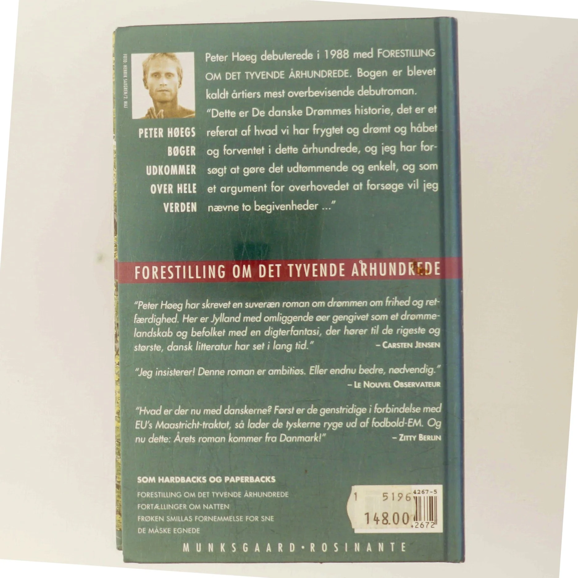 Forestilling om det tyvende århundrede af Peter Høeg (Bog)