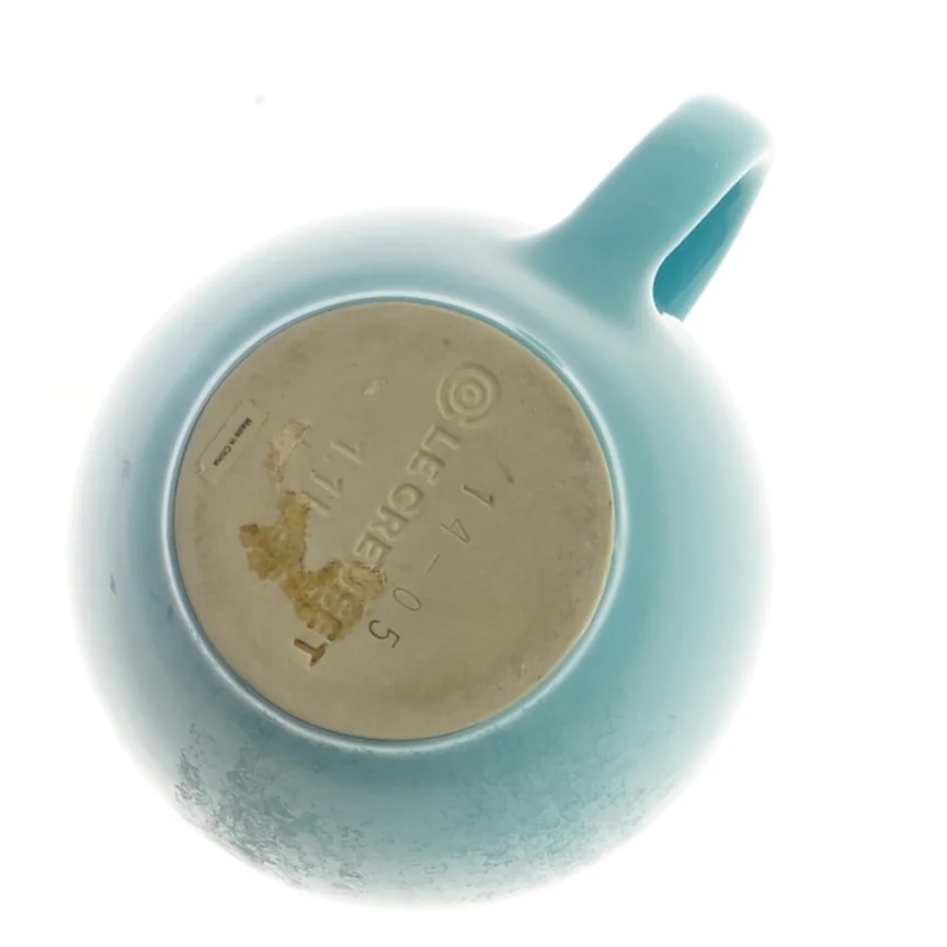 Turkis keramikkande fra Le Creuset (str. 18 cm)