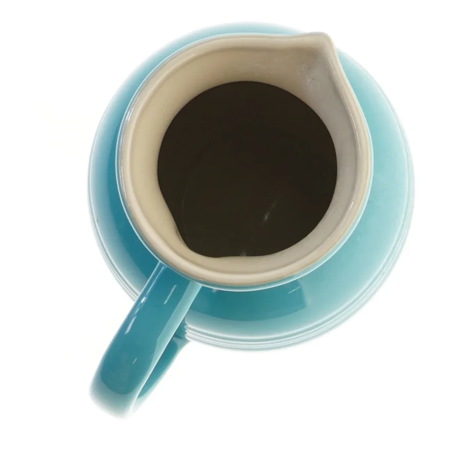 Turkis keramikkande fra Le Creuset (str. 18 cm)