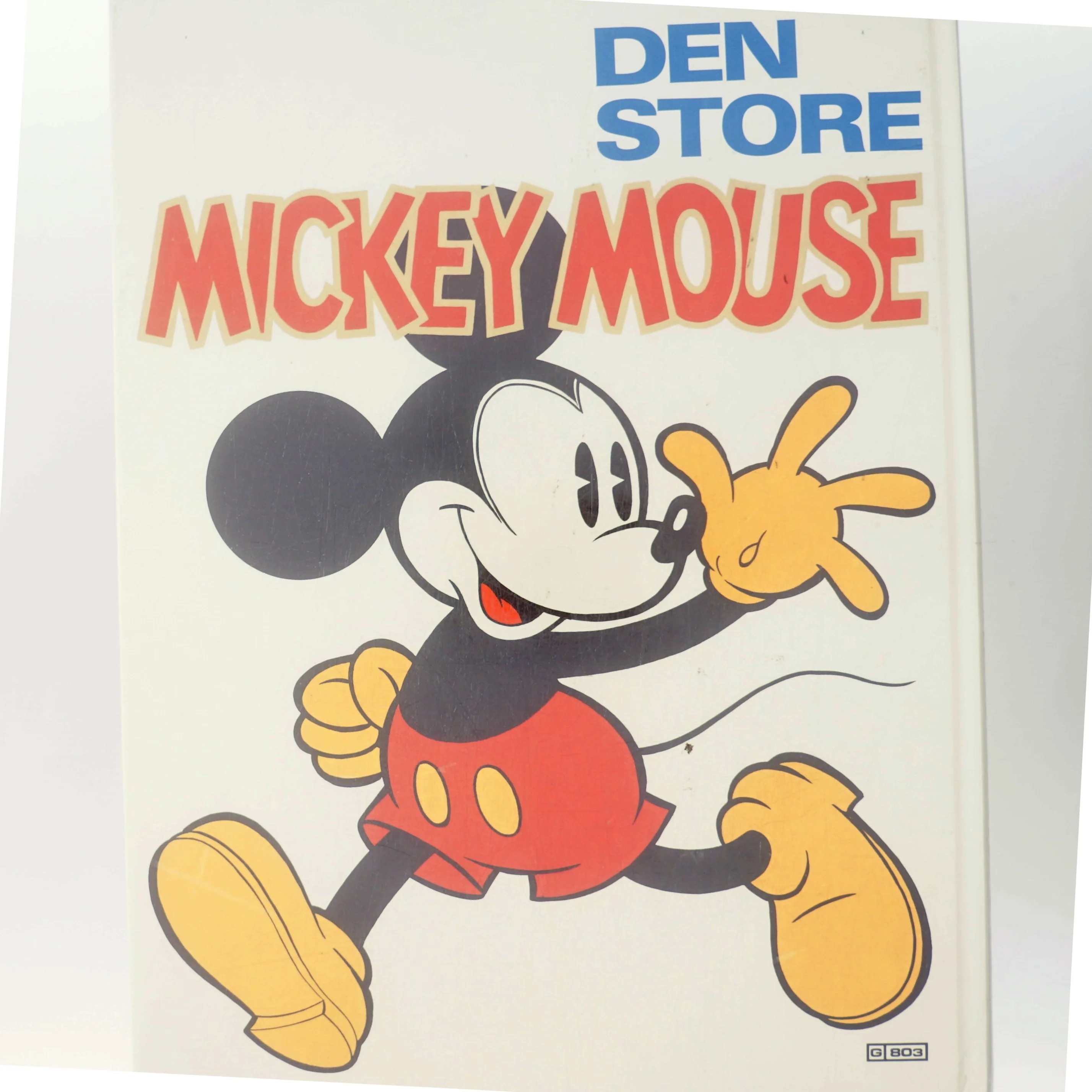 Den Store Mickey Mouse af Walt Disney (Bog)