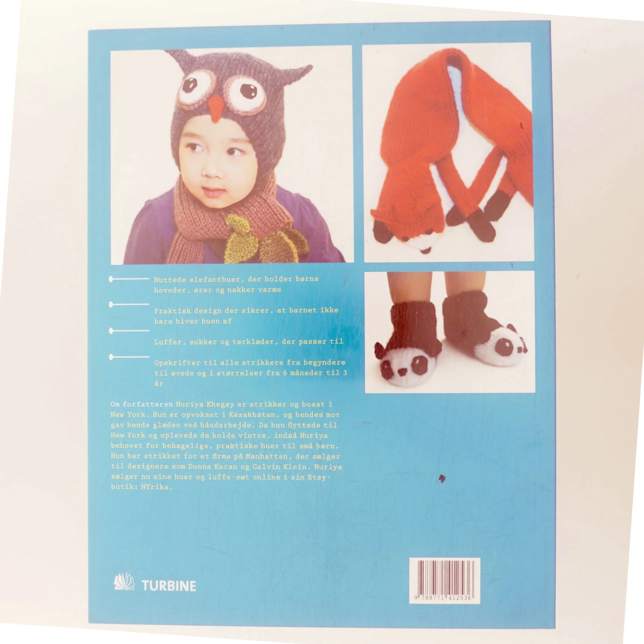 Seje huer til små monstre : 20 supersøde, strikkede huer, luffer og sokker af Nuriya Khegay (Bog)