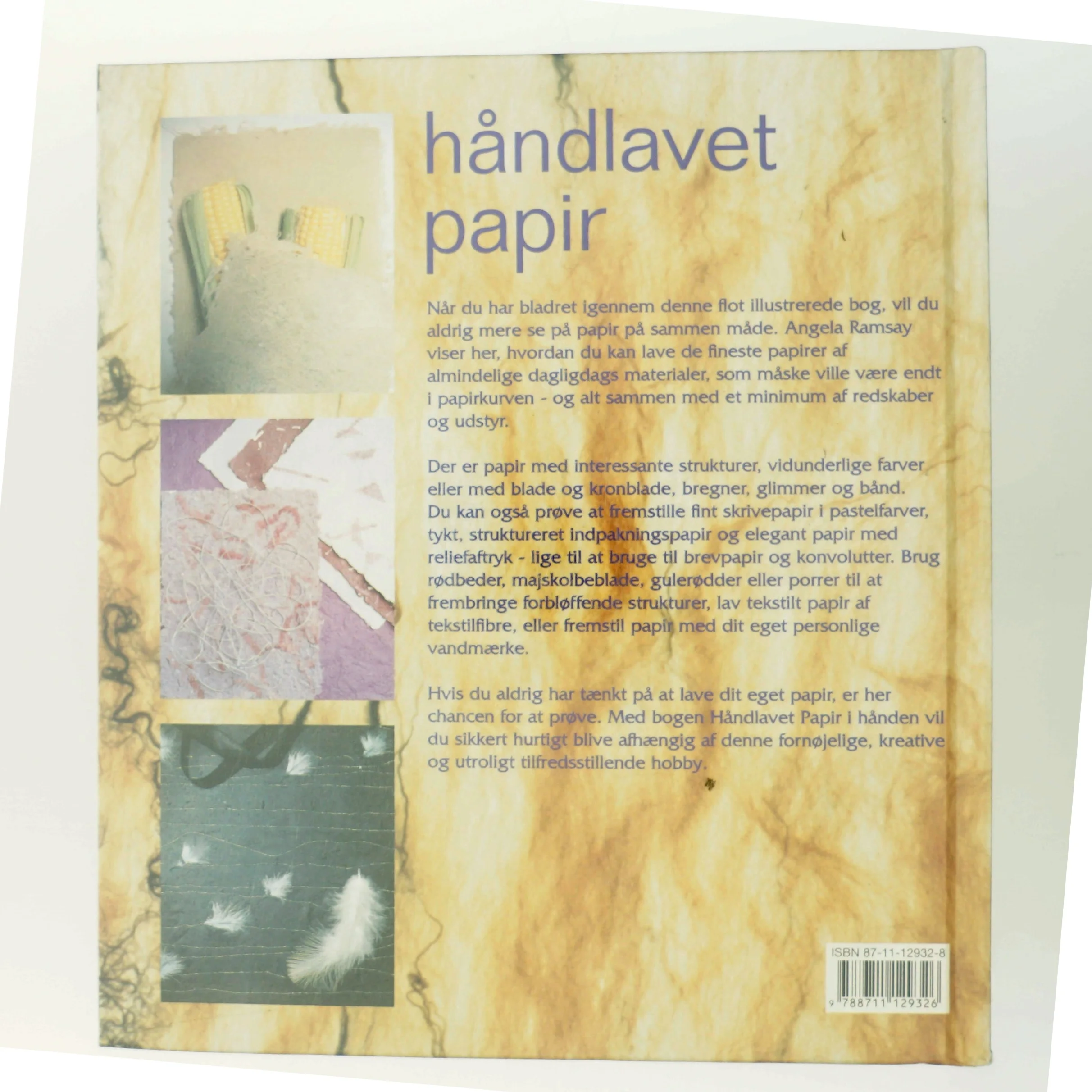 Håndlavet papir af Angela Ramsay (Bog)