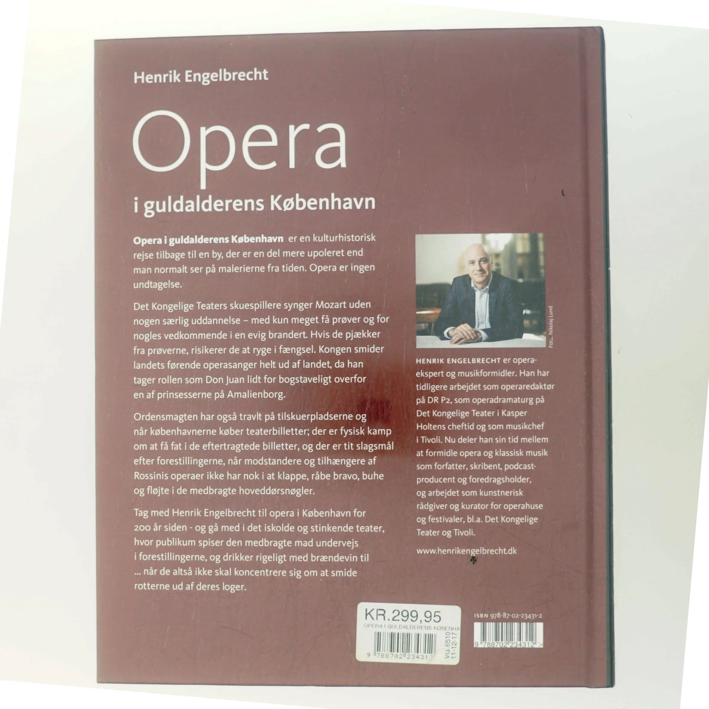 Opera i guldalderens København af Henrik Engelbrecht (Bog)