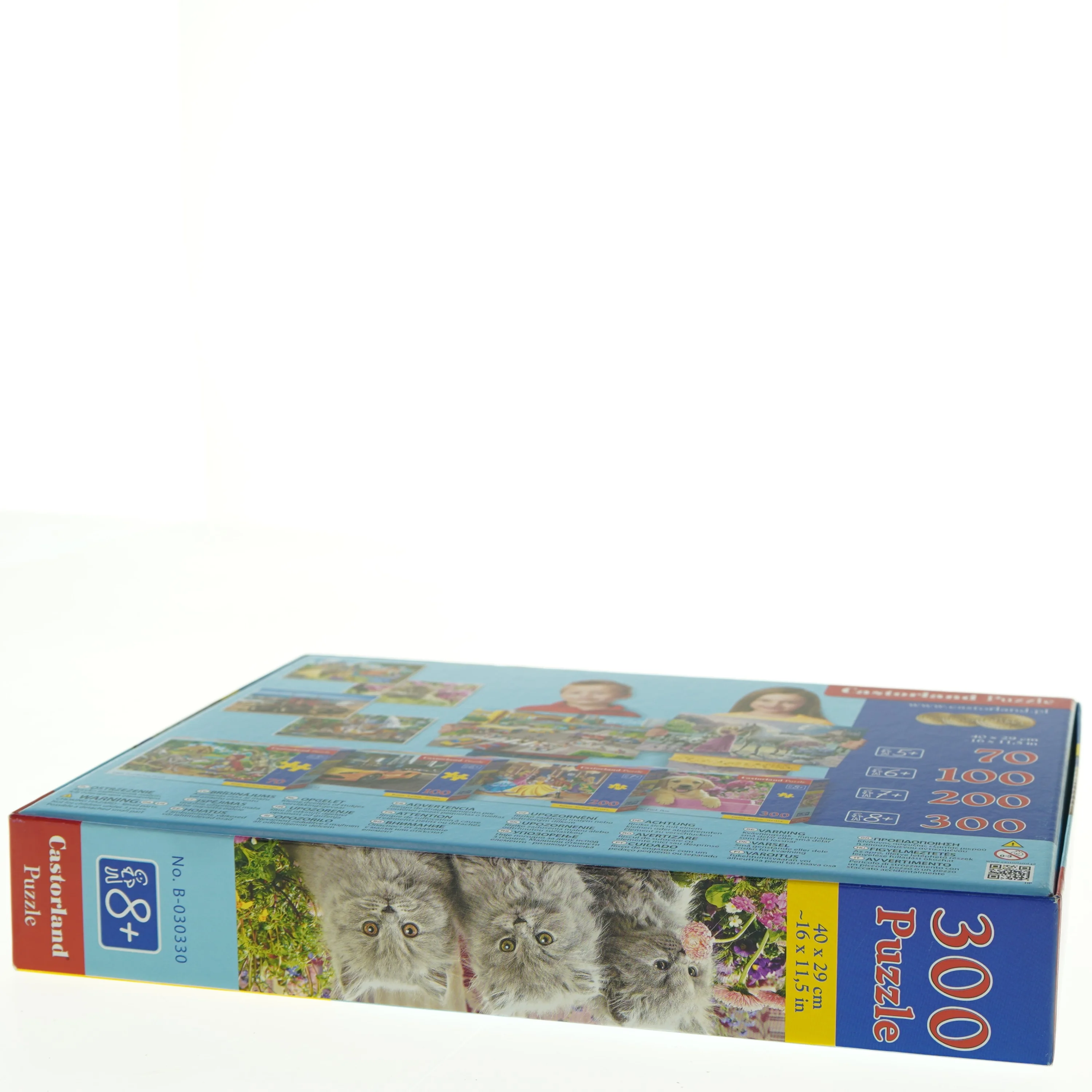 300-brikke puslespil med kattemotiv fra Er Ukendt Stop 80 (str. 40 x 29 cm)