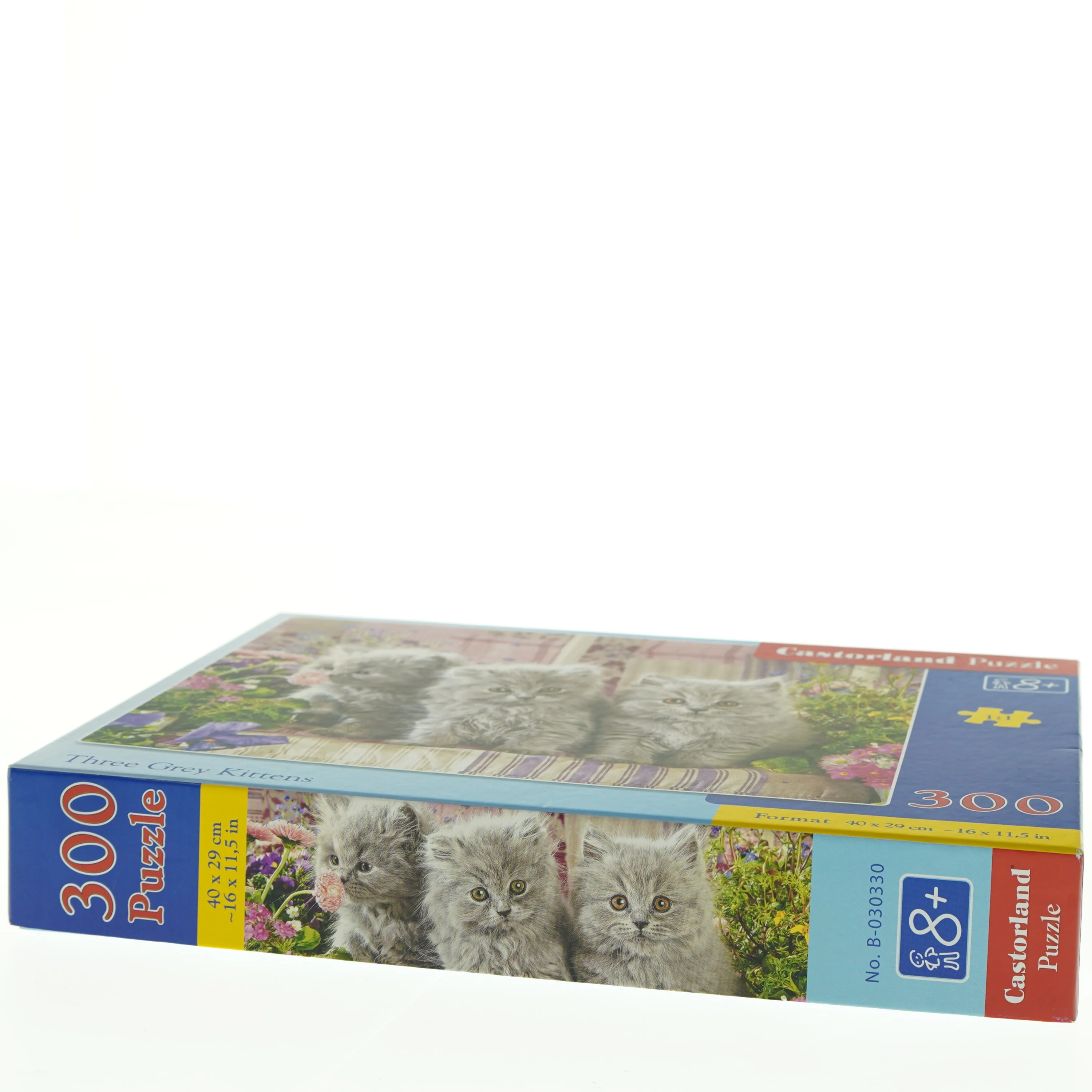 300-brikke puslespil med kattemotiv fra Er Ukendt Stop 80 (str. 40 x 29 cm)