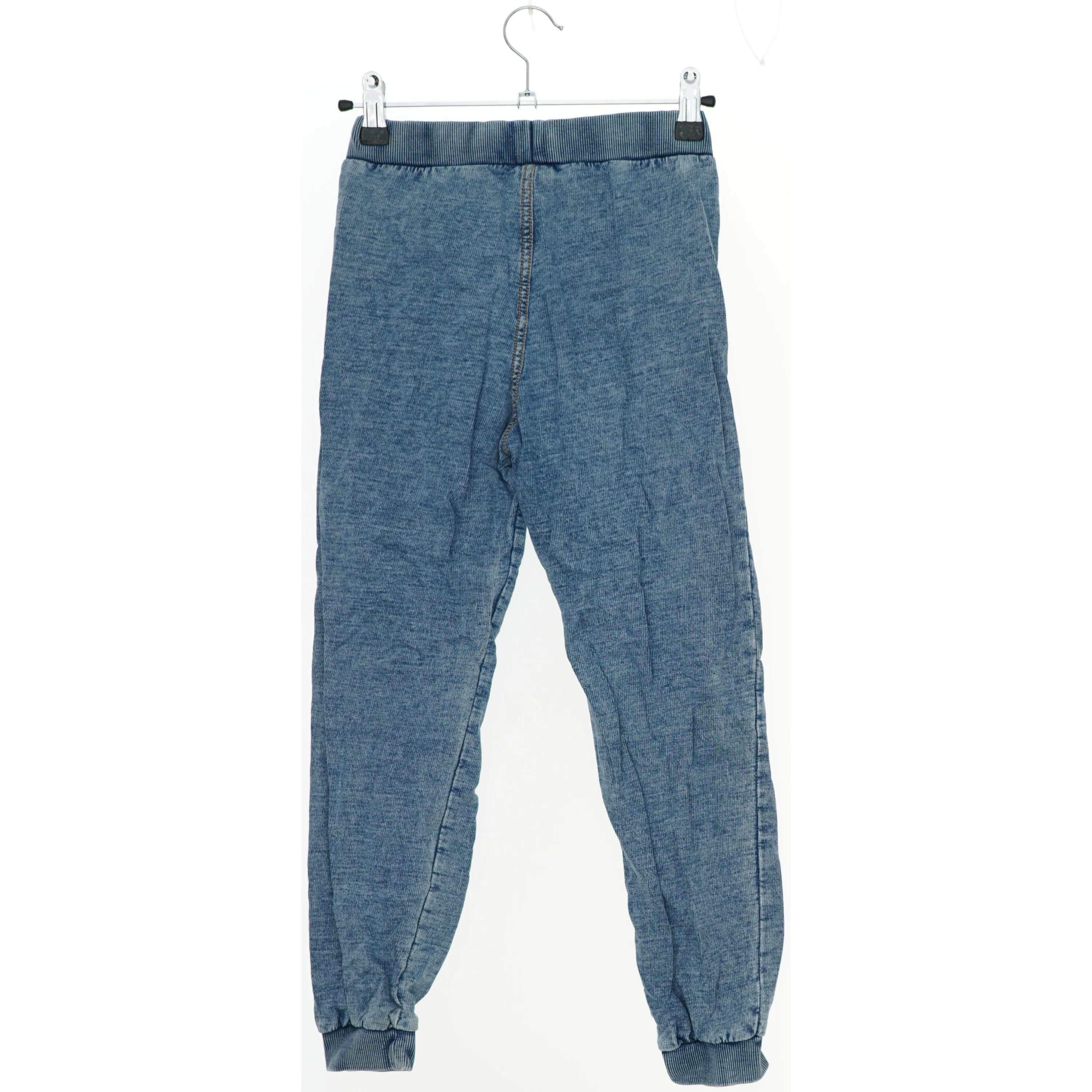 Blå jeans sweatpants til børn fra Lindex (str. 134)