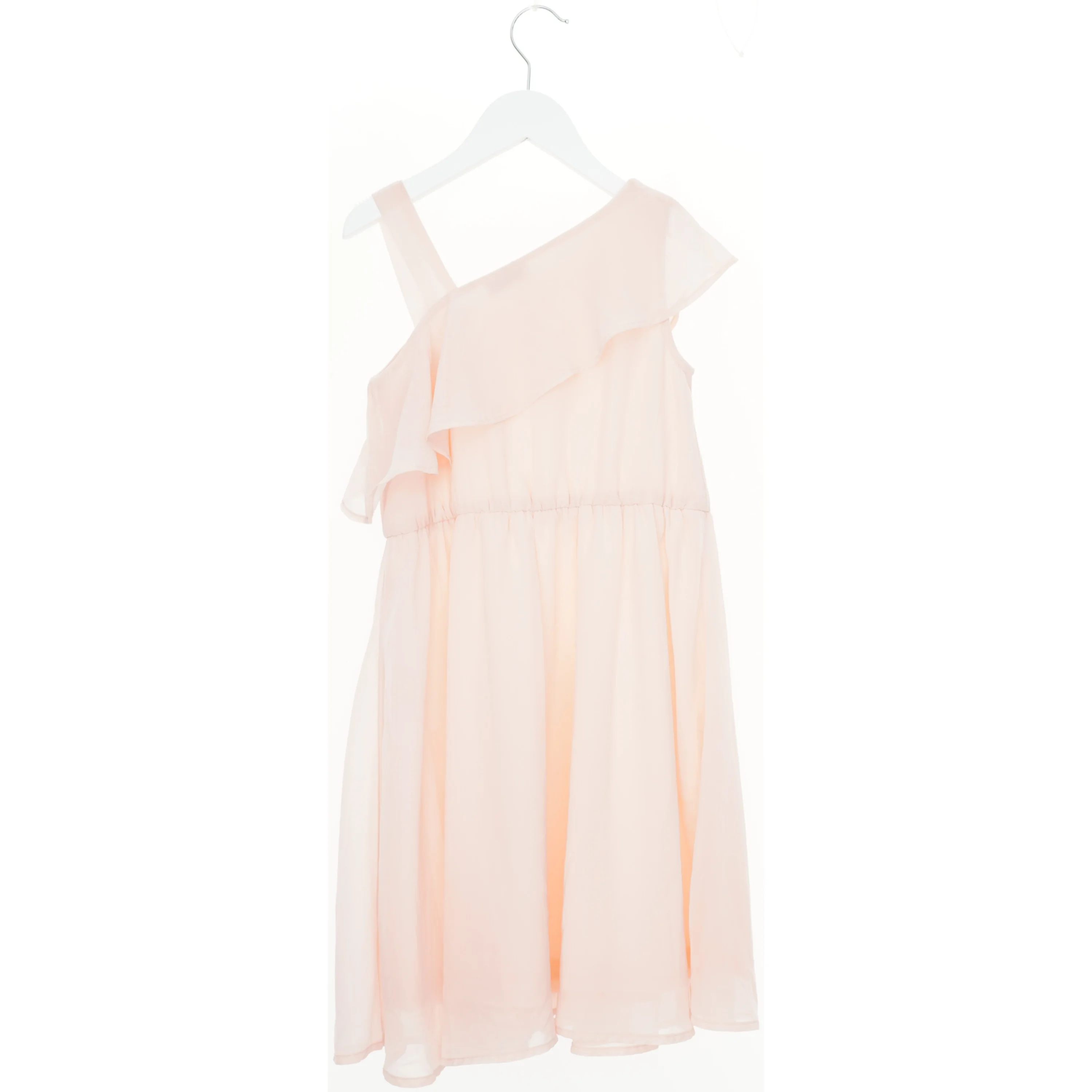 Lyserød kjole med enkelt strop fra Lemon Beret (str. 134)