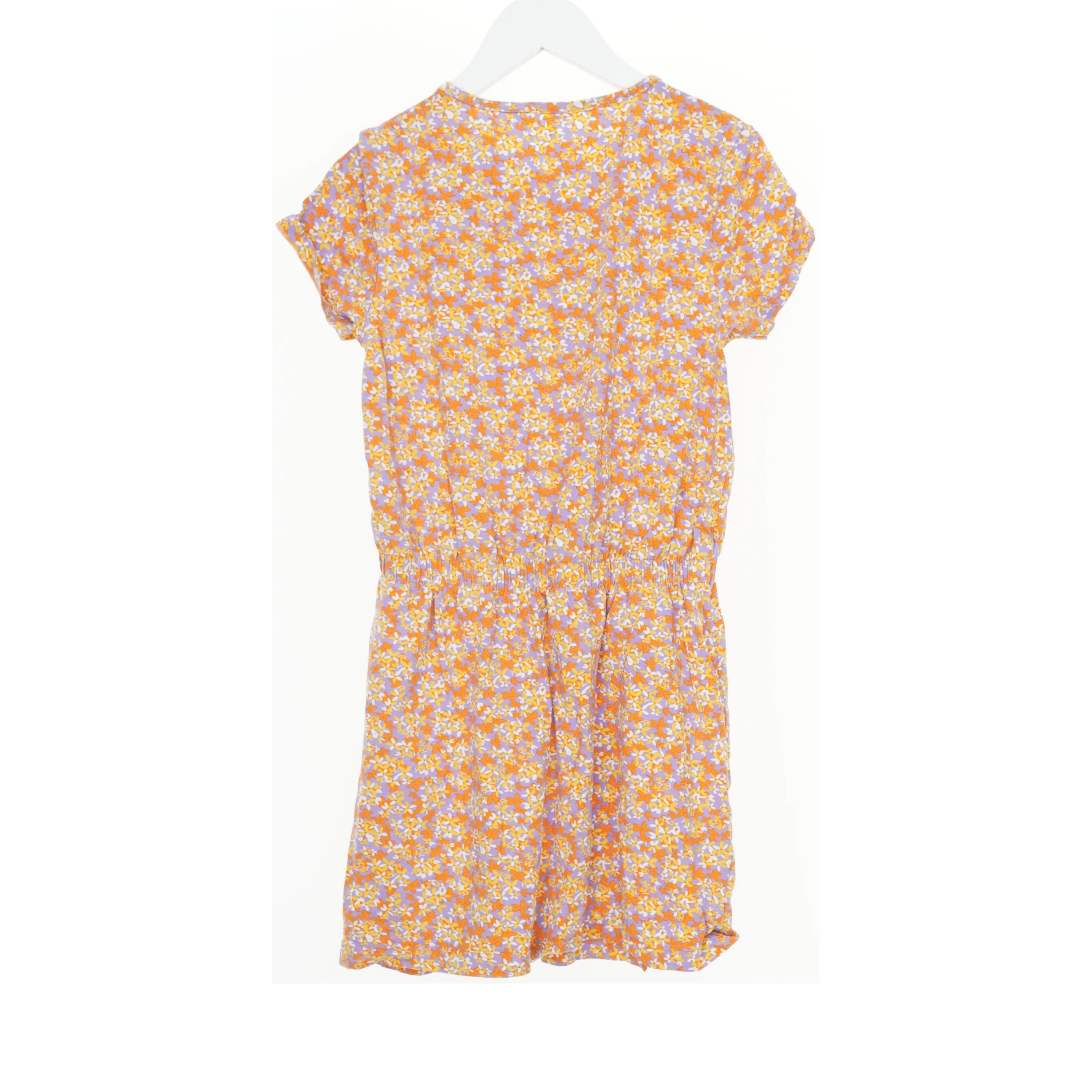Blomsterkjole med kort ærme fra Name It (str. 140)