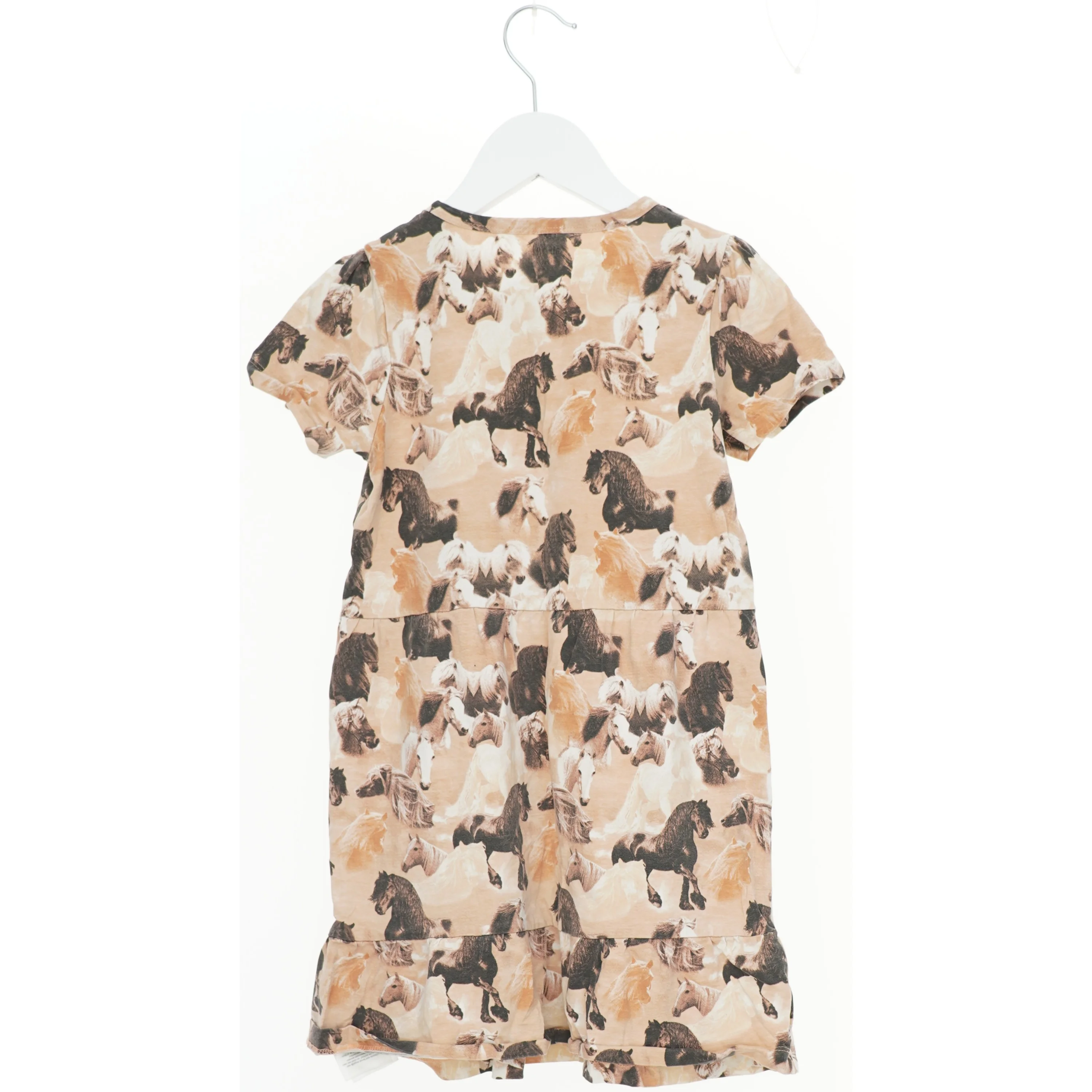 Børnekjole med hestemønster fra Me Too (str. 122)