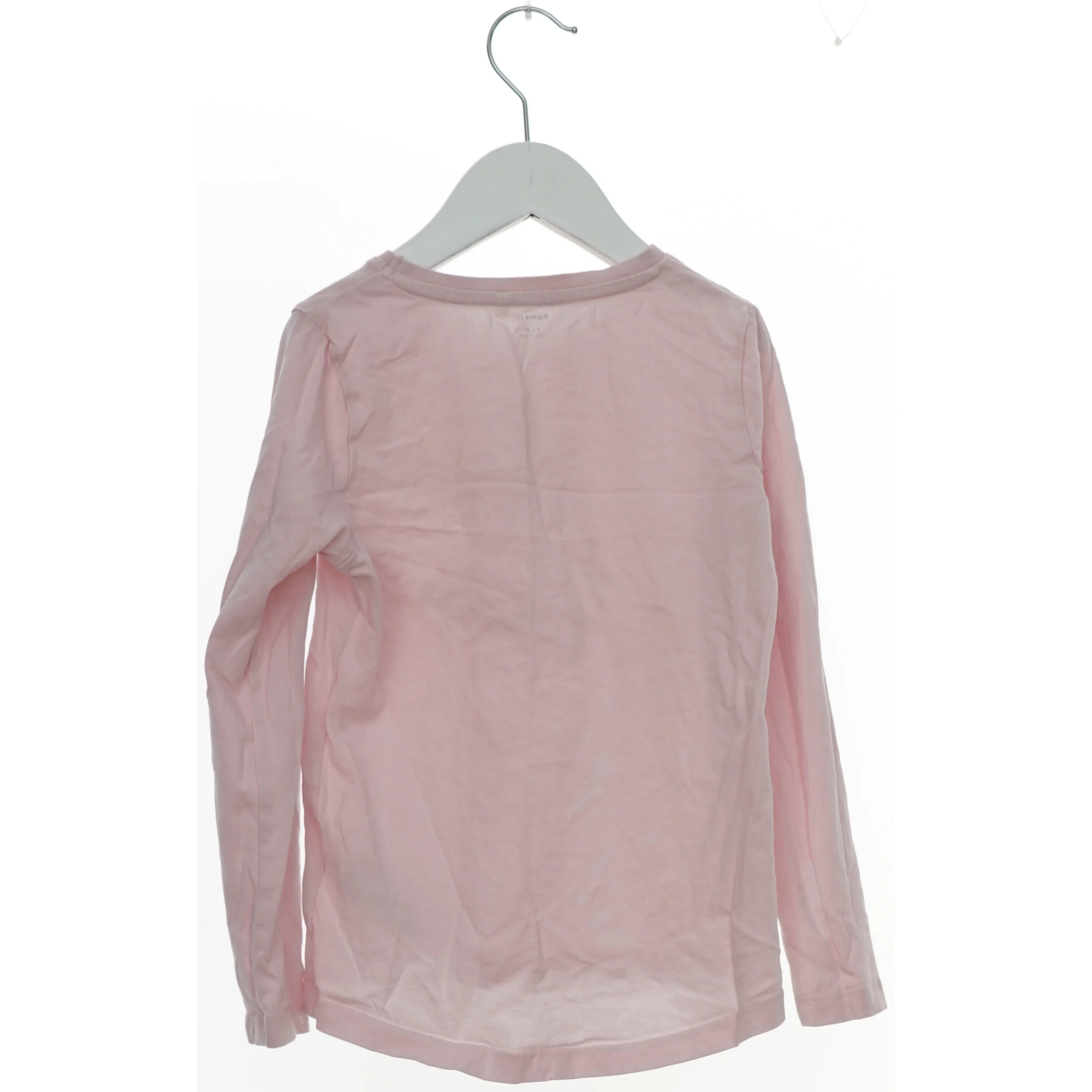 Langærmet lyserød bluse fra Name It (str. 122)