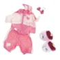 Hello Kitty regntøj og gummistøvler sæt fra Build a Bear (str. 16 x 16 cm og 20 x 17 cm)
