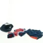 Sports tøj med kasket fra Build a Bear (str. 17 x 20 cm og 15 x, 19 cm)