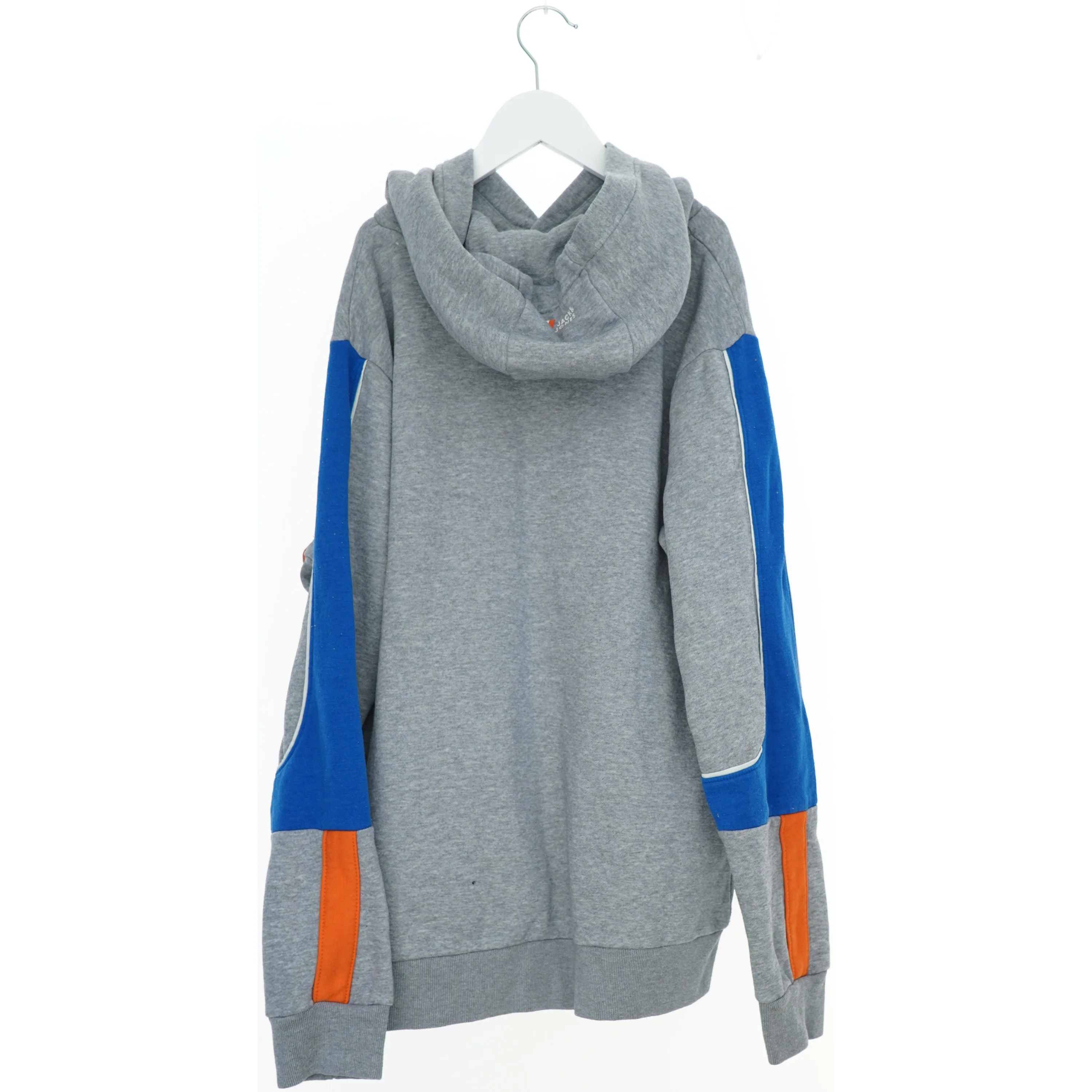 Grå hættetrøje med farvede paneler fra Jack & Jones (str. 176)