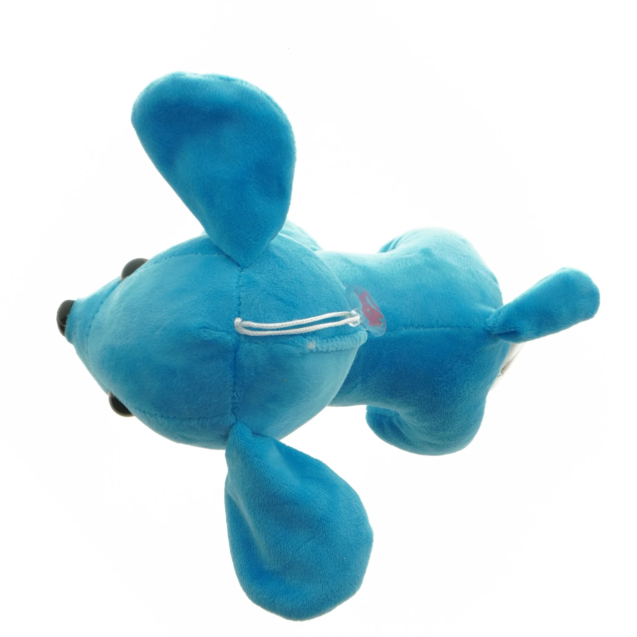 Blå plys-legetøjsdyr (str. 21 cm)