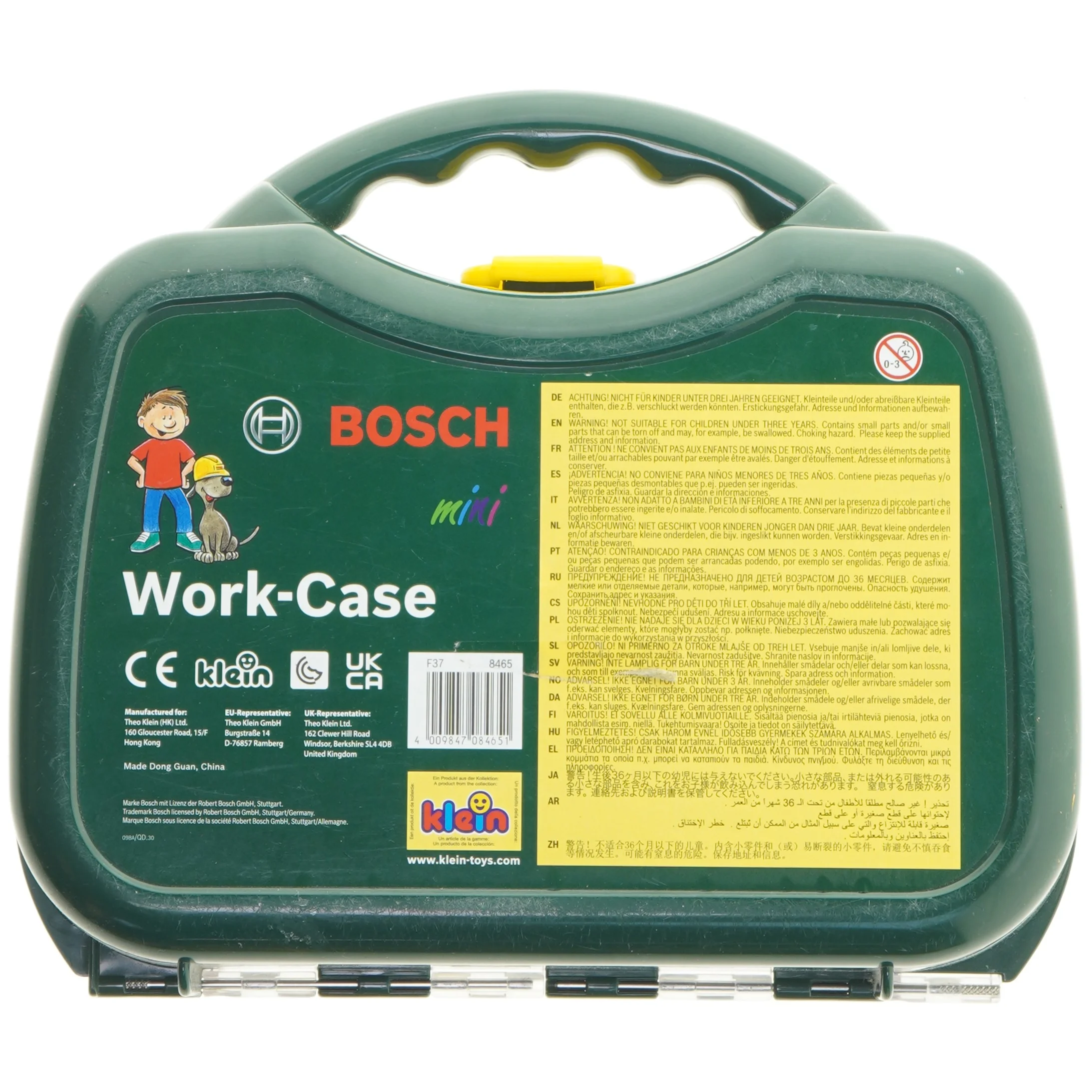 Bosch arbejds-kuffert til børn fra Bosch (str. 26,5x22,5 cm)