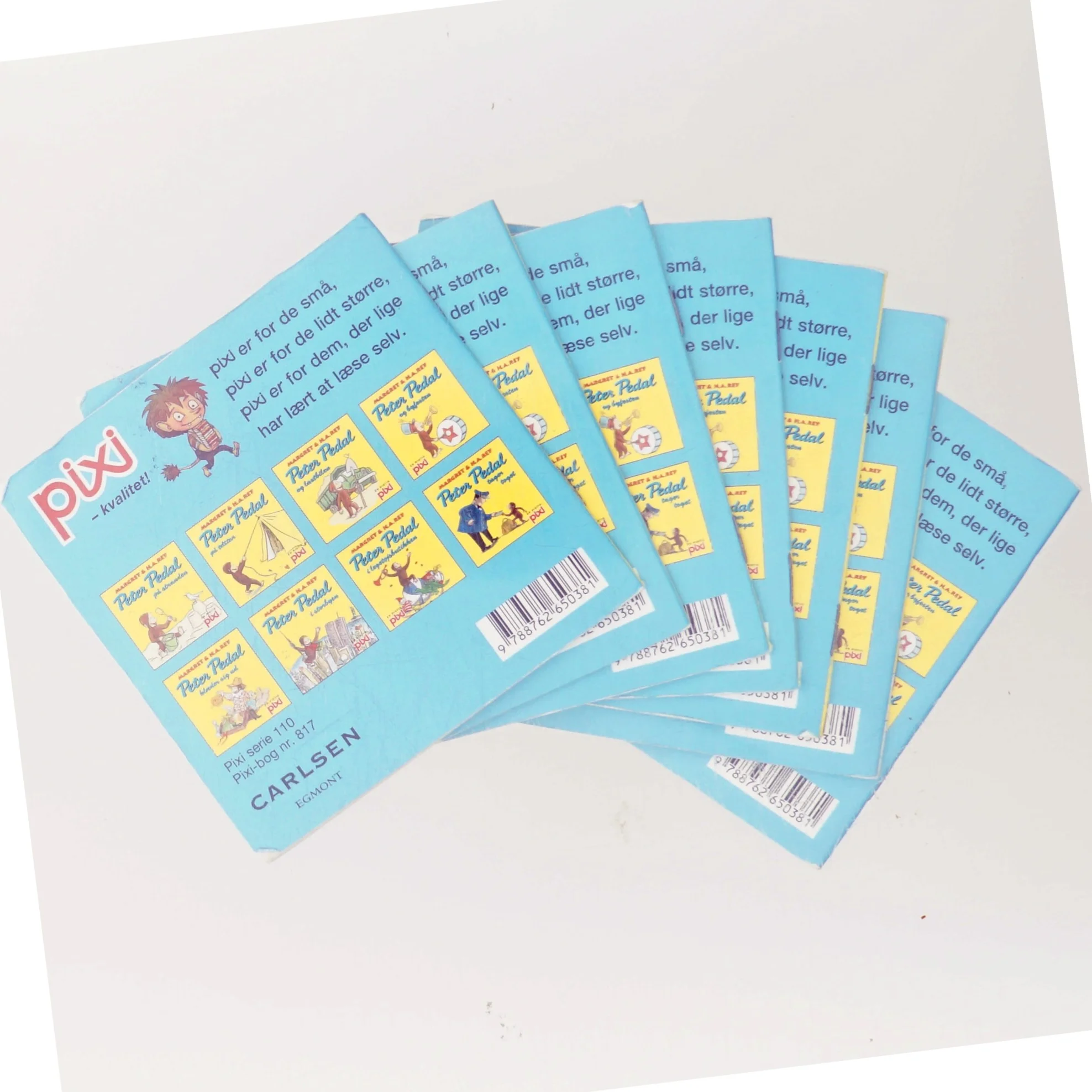 Peter  pedal pixi bøger