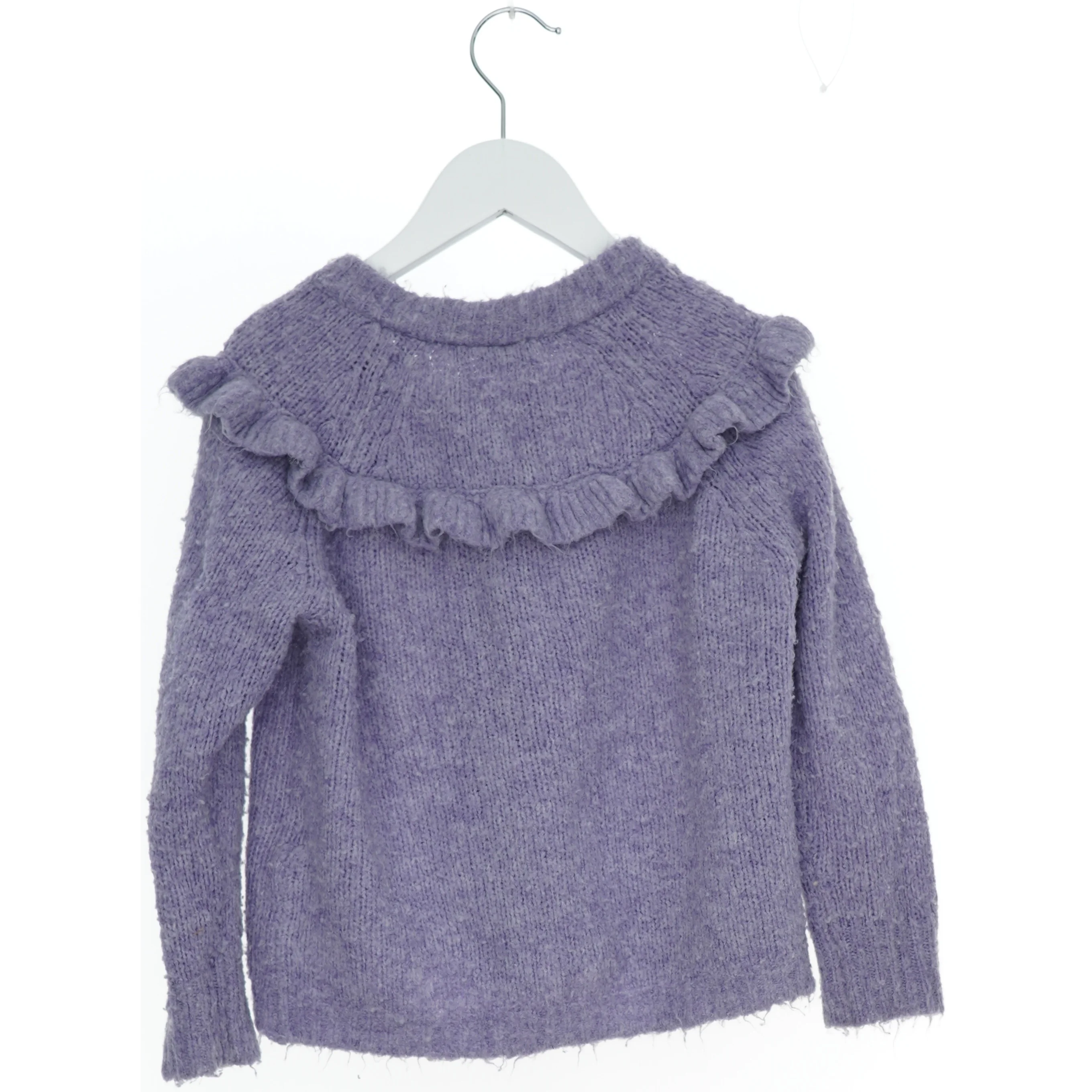 Pige Cardigan med Flæsedetaljer fra Name It (str. 104)