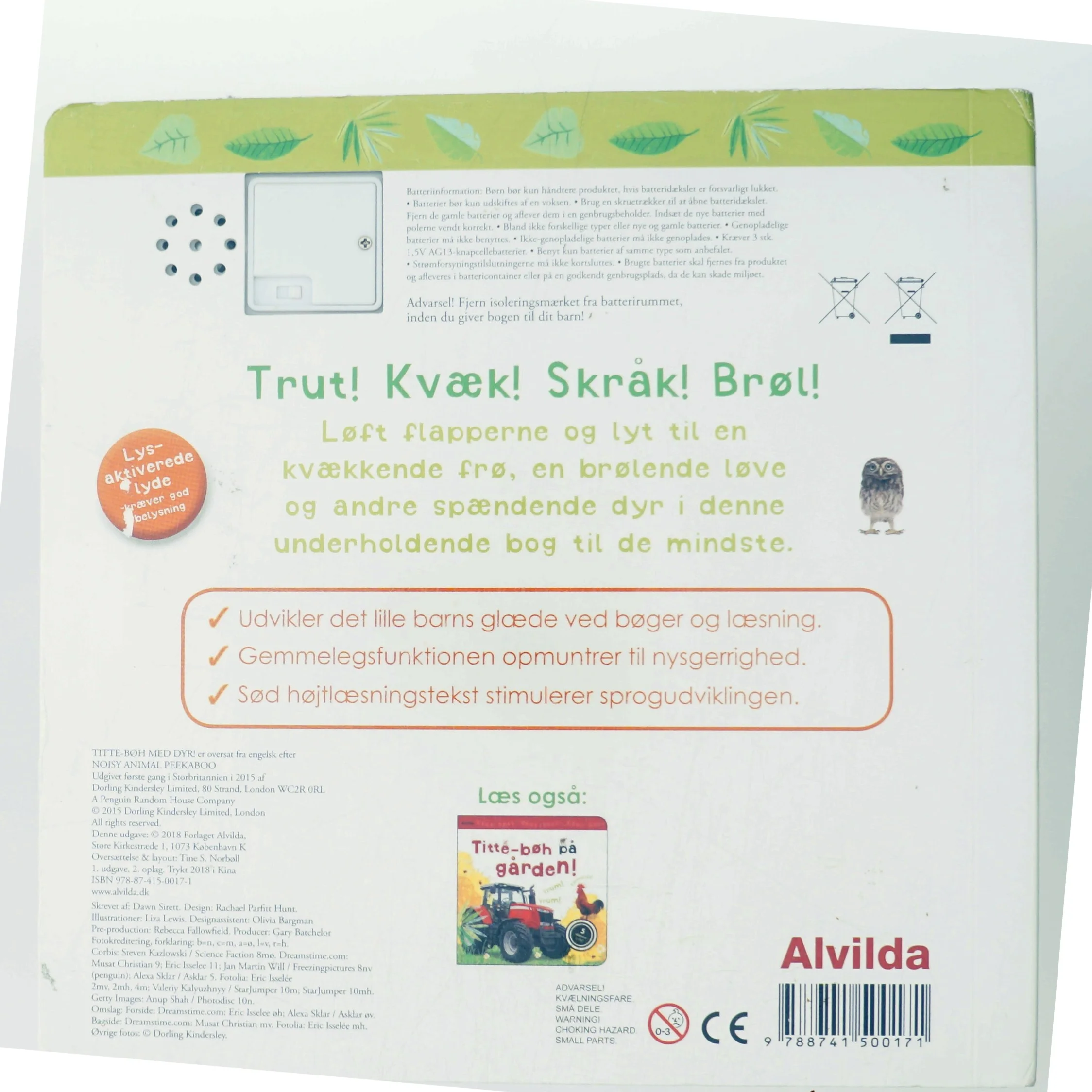 Titte-bøh med dyr! af Dawn Sirett (Bog)