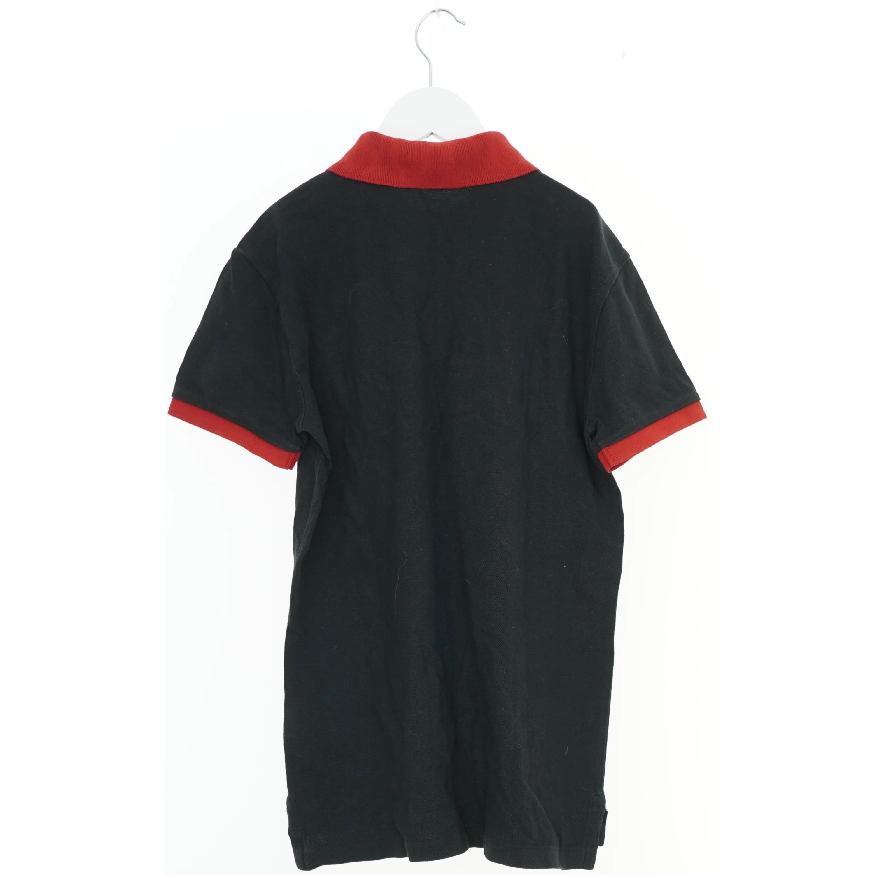 Ralph Lauren Sort polo T-shirt med rød krave fra Ralph Lauren (str. 170)