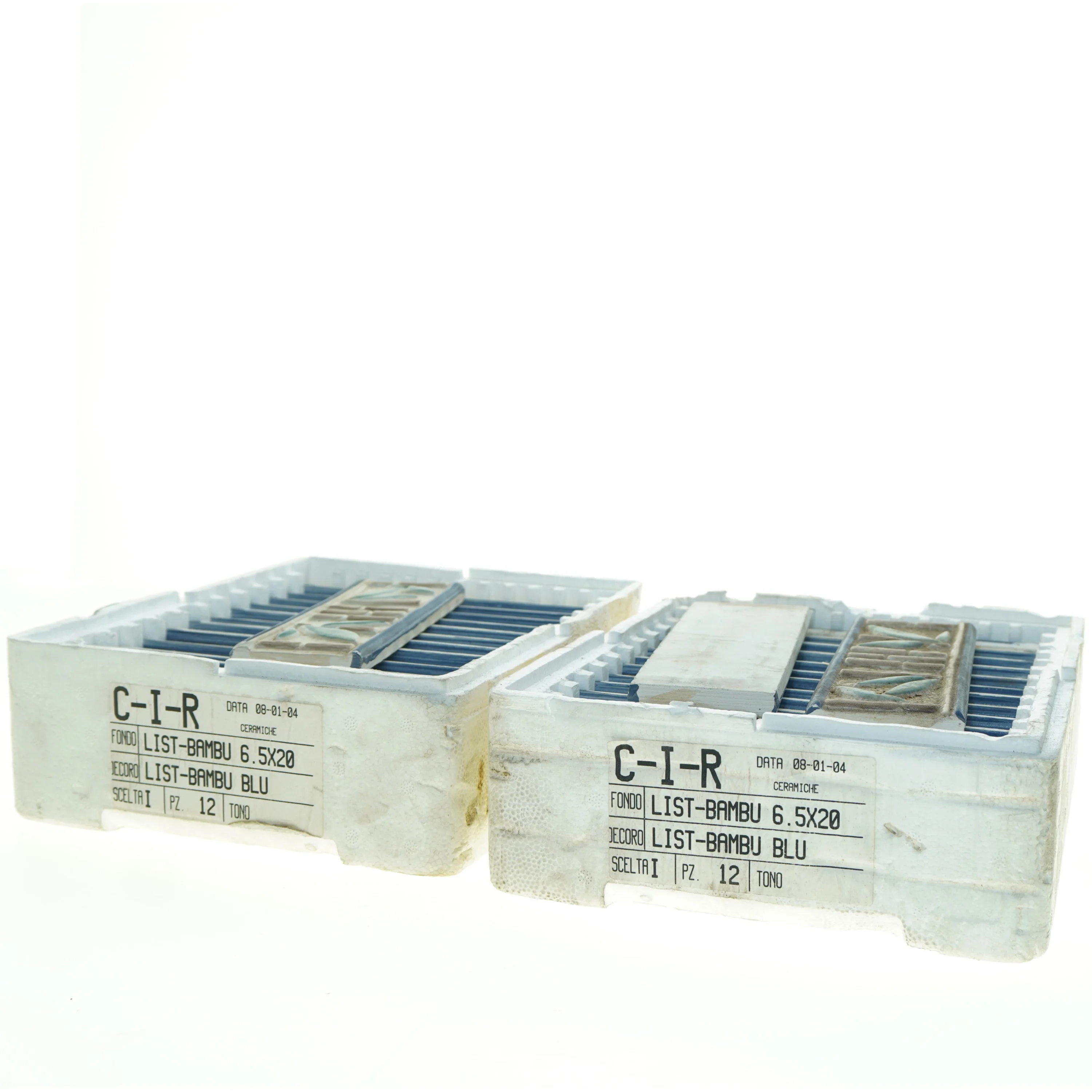 Keramik badeværelsesfliser / bort (27 stk) (str. 20 x 6,5 cm)