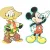 Disney Mickey Mouse og Venner Dekoration (str. 33 x 23 cm)