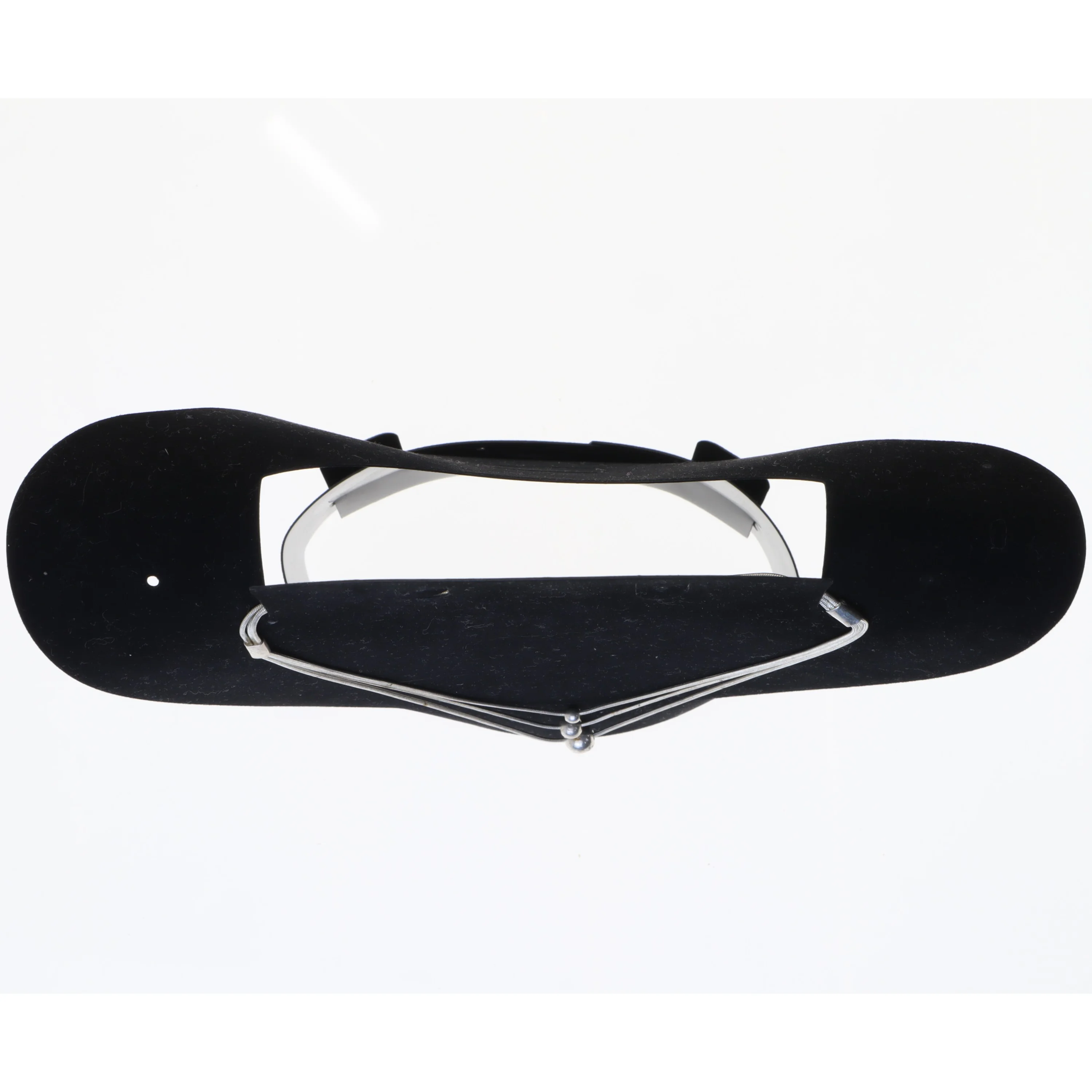 Sølvhalskæde med perler (str. 41 cm)