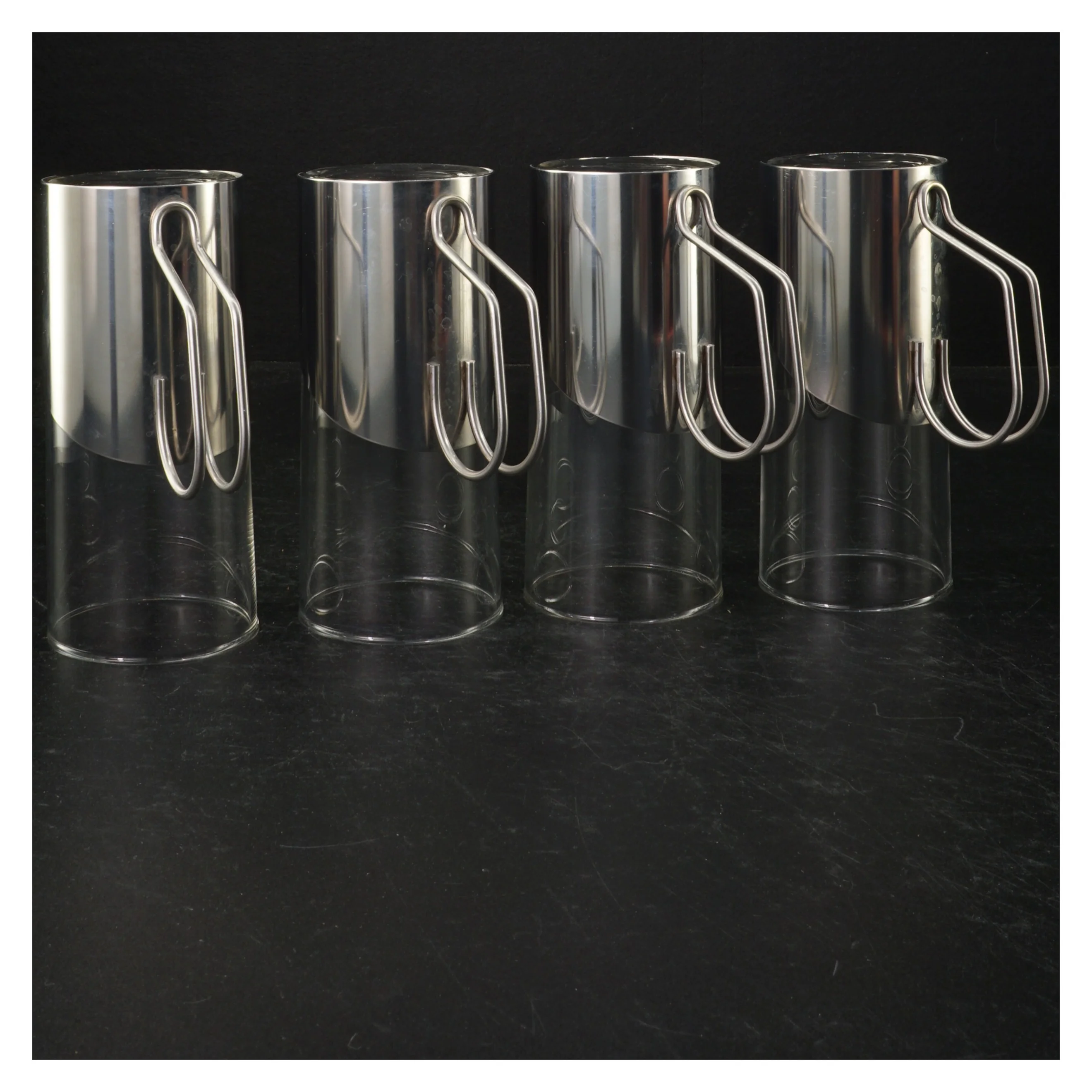 Fire glas til varme drikke (str. 14 cm)