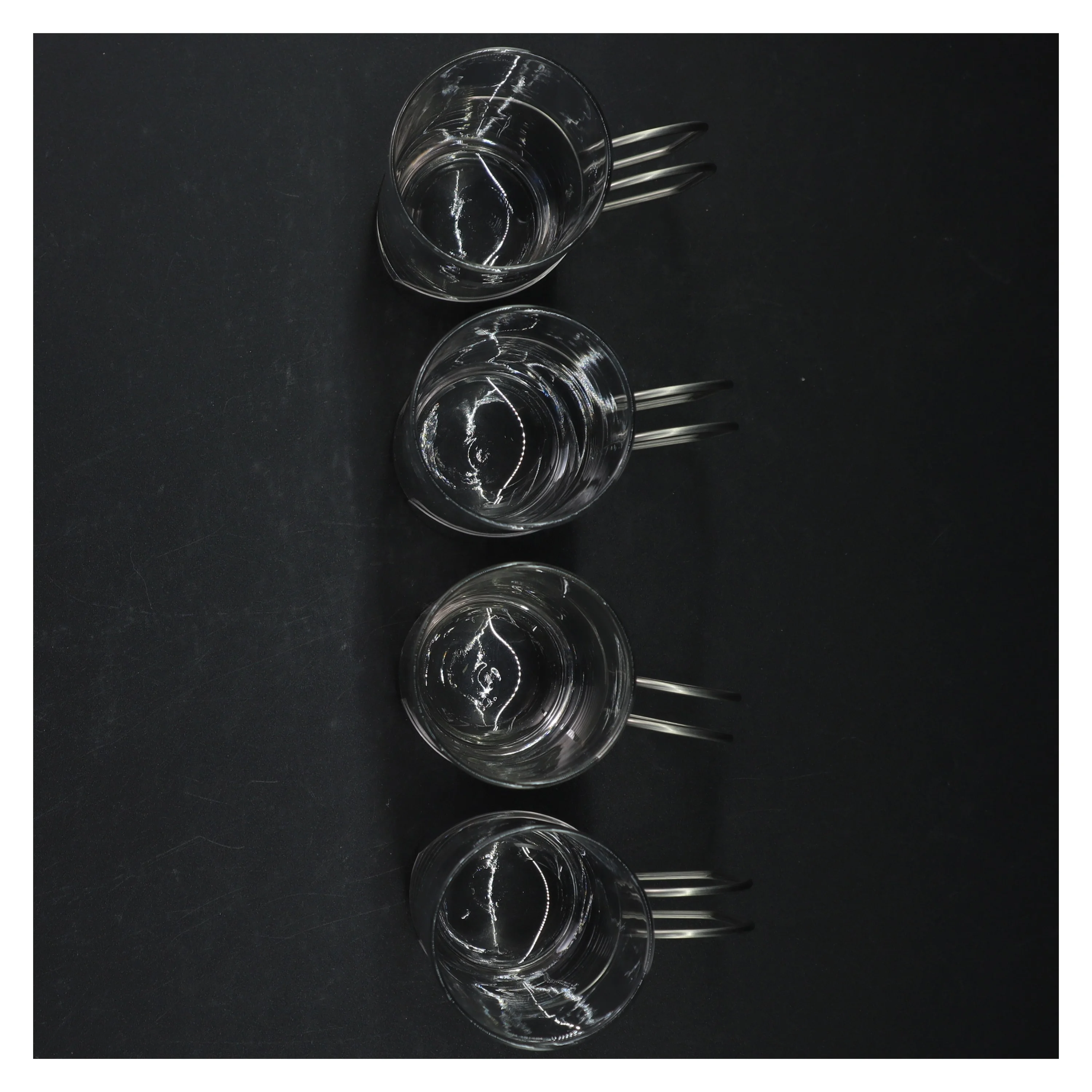 Fire glas til varme drikke (str. 14 cm)