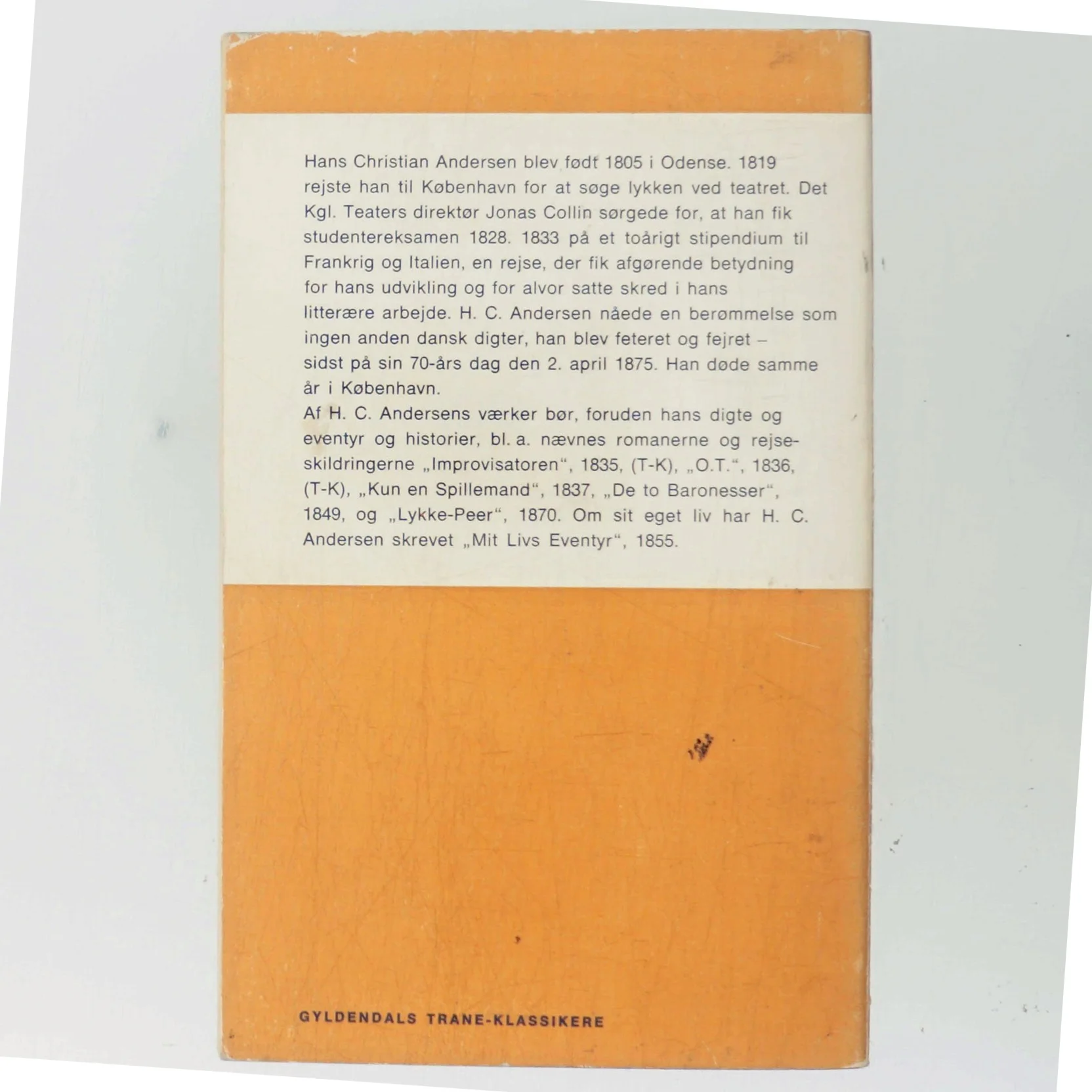 En Digters Bazar af H. C. Andersen (Bog)