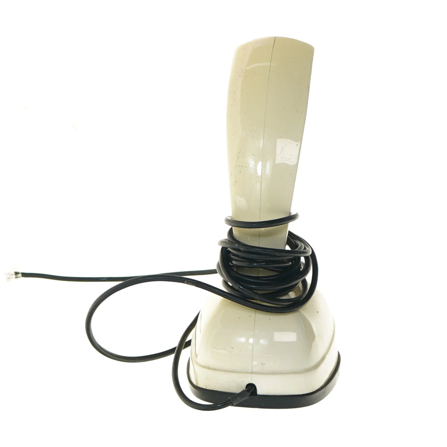 Vintage "Cobra" telefon i beige (str. 22,5 cm)