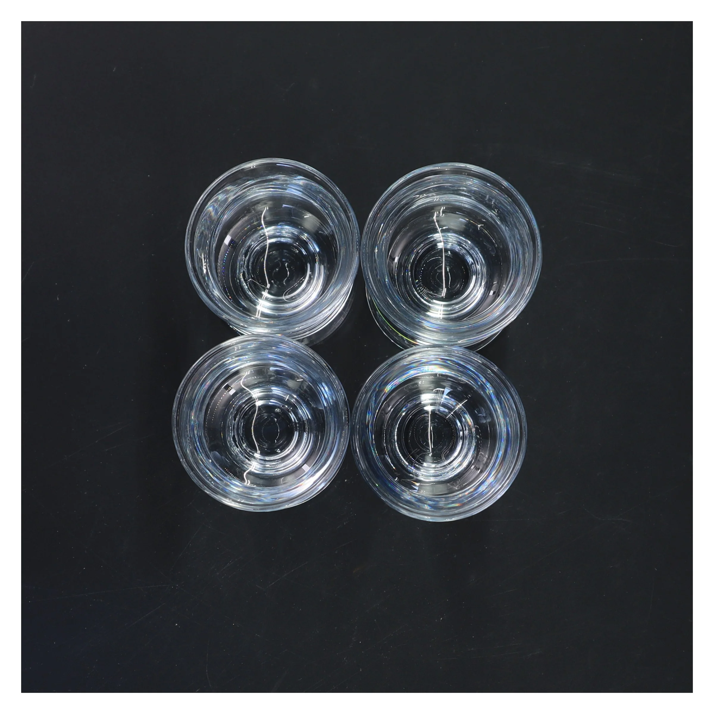 Skibsglas fra Holmegård. Sæt af glas (str. 10 cm)